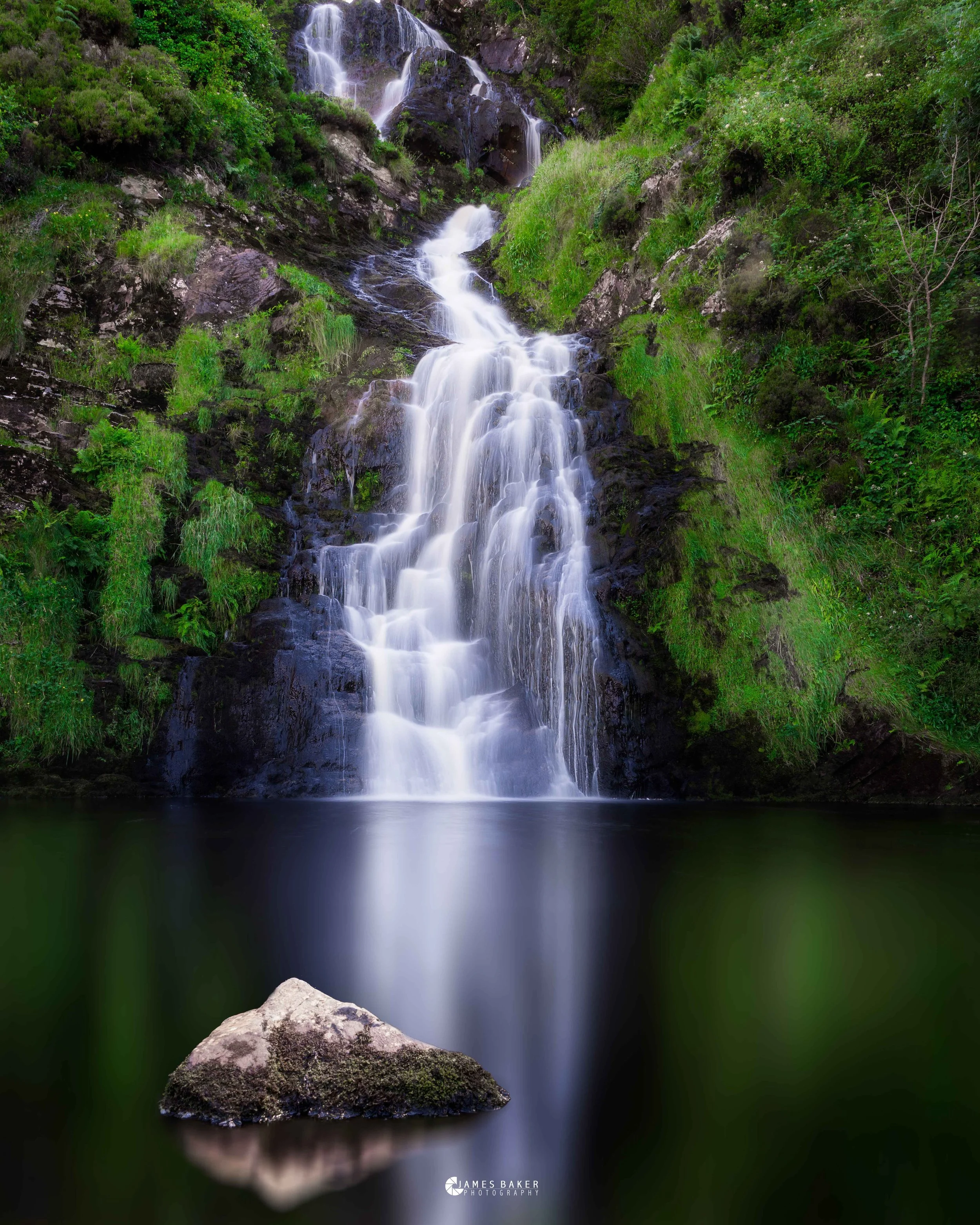 Assaranca Waterfall Donegal Ardara irish landscape photography prints.jpg