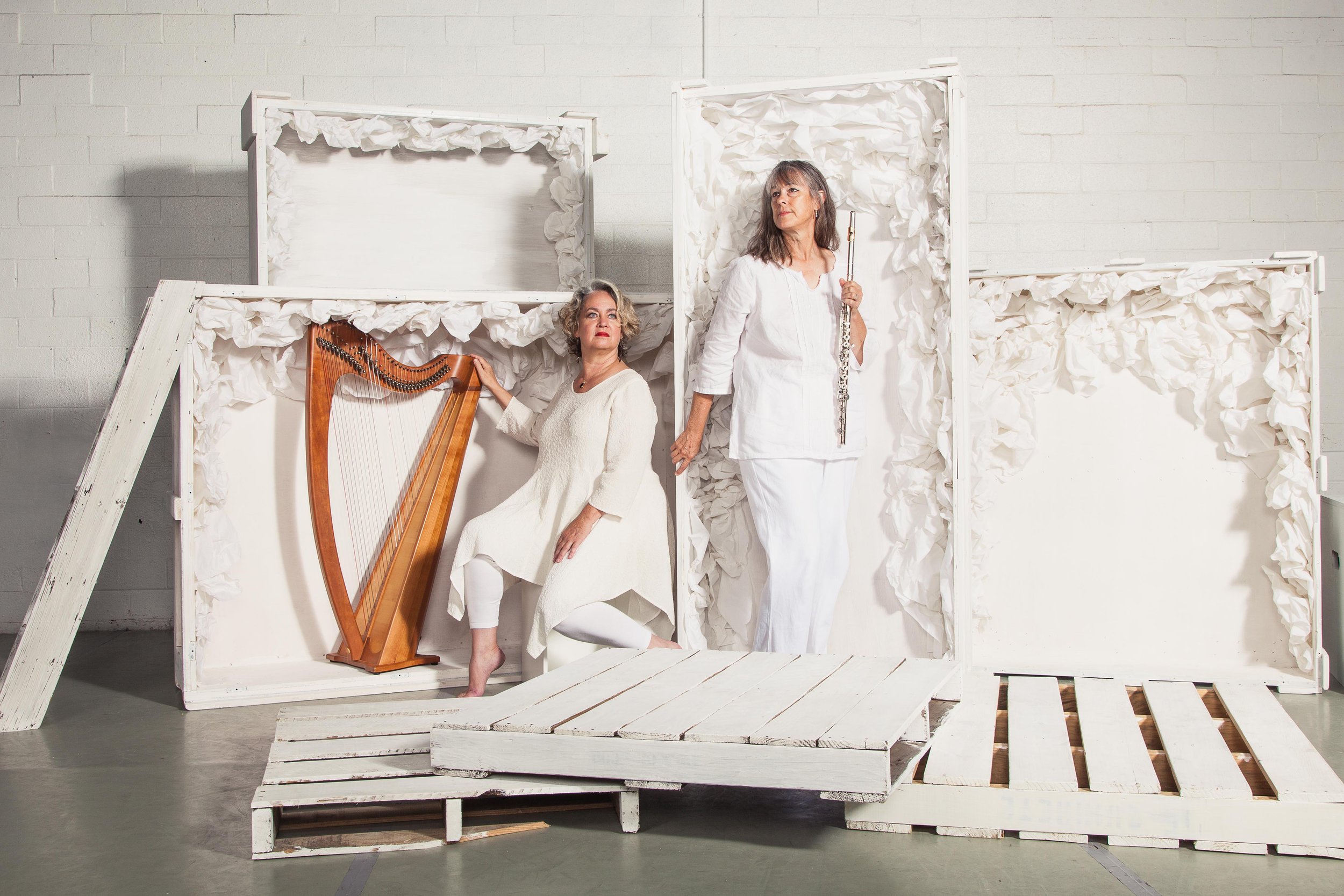 Shana and Adrienne for The Book of Goddesses collaboration with Psophonia Dance Company — 2015