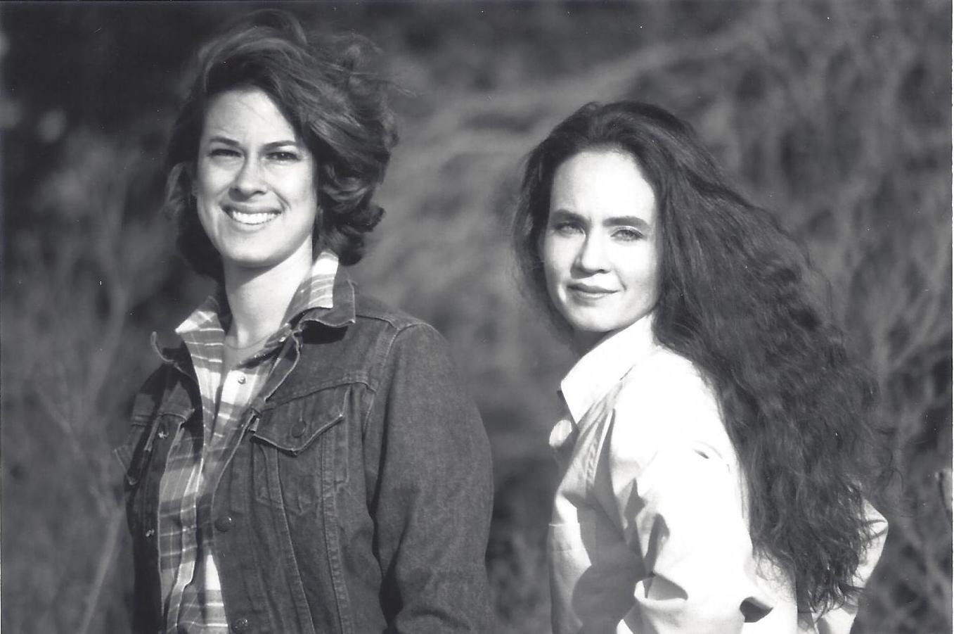 Adrienne and Shana — 1990 photo by Emilio Torres