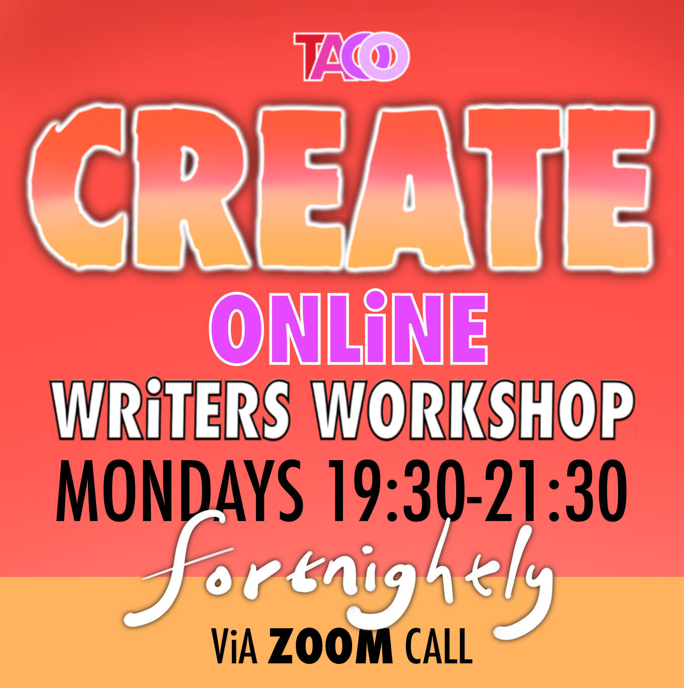 CREATE online writers workshop