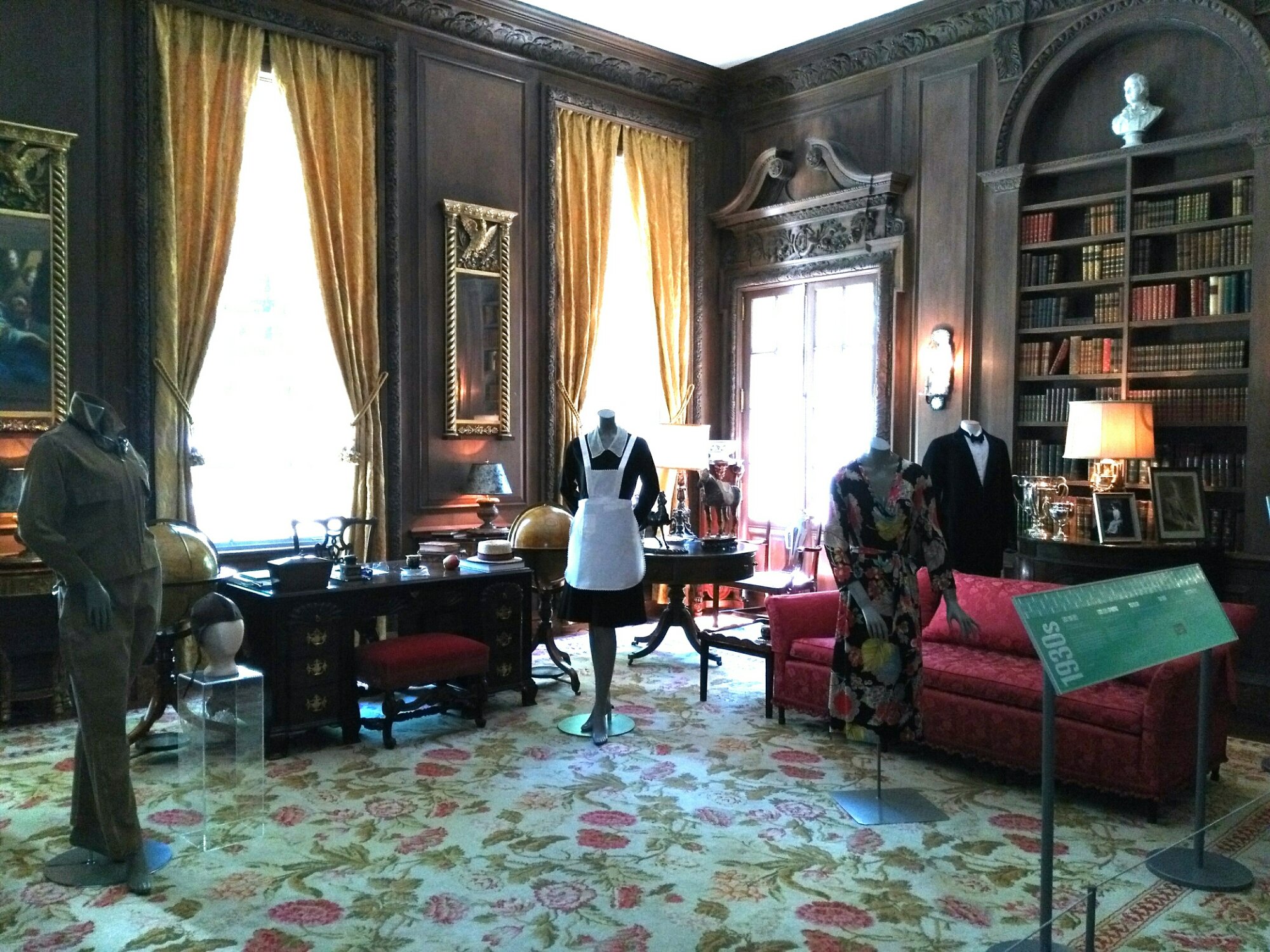 Fashion Exhibit at the Swan House