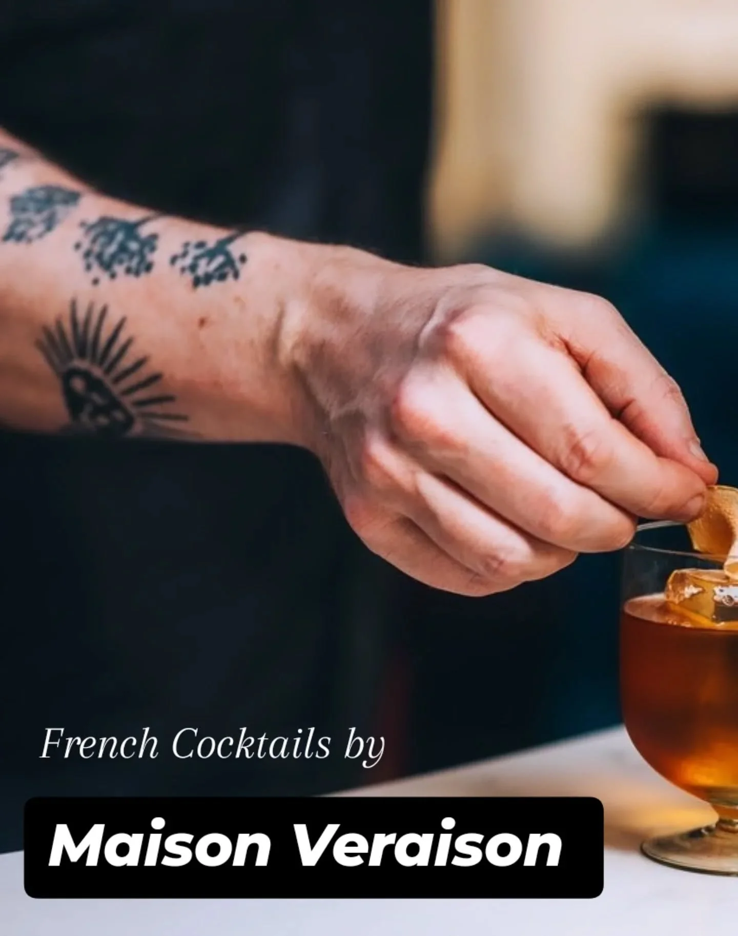 Two newcomers to the French Market Atlanta scene that we're so excited for everyone to meet are Maison Veraison @maisonveraison and Tri-Vin Imports. Bienvenue y'all!
🍸Maison Veraison is an Atlanta-based French cocktail concept founded by Nic Vaughn