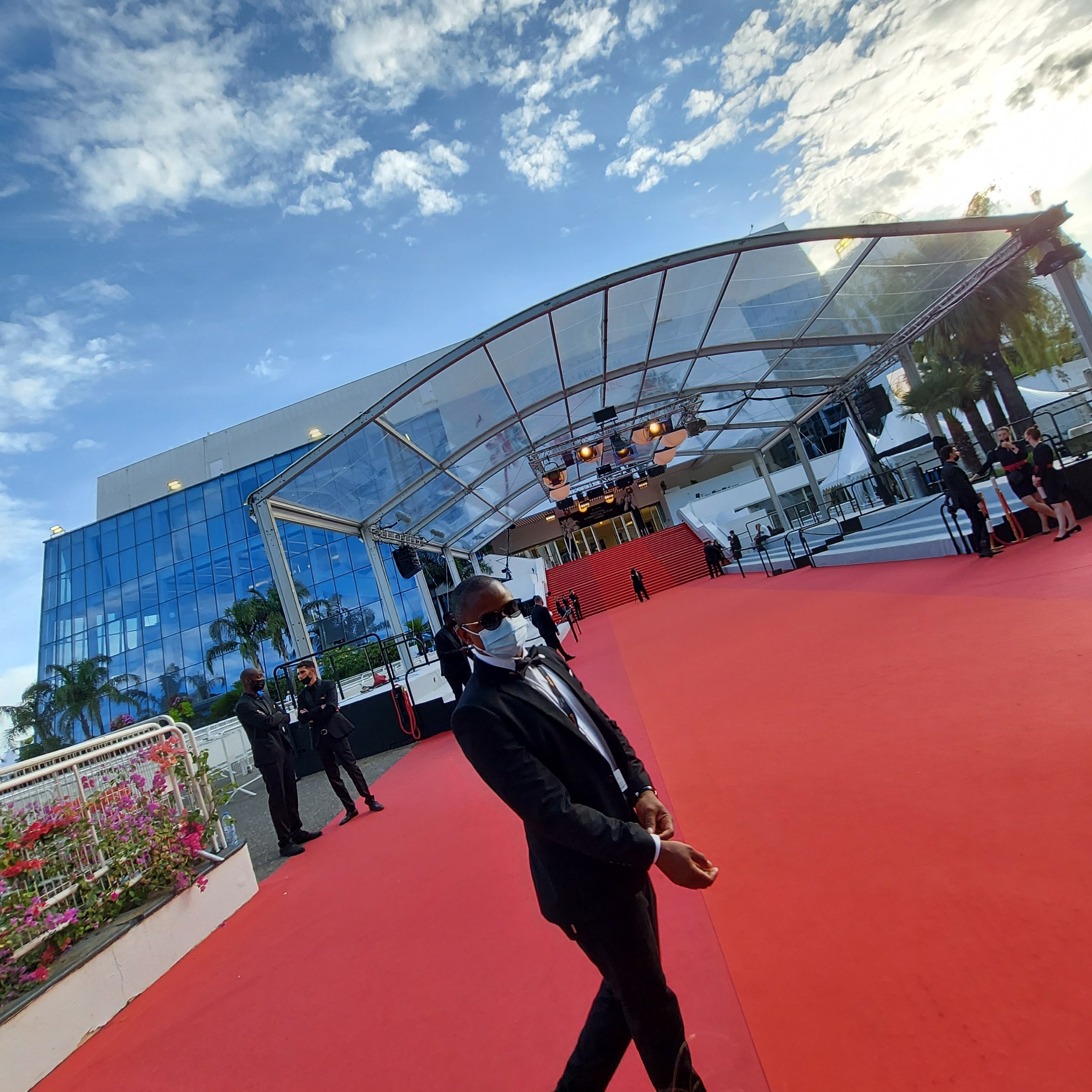 At the Cannes Film Festival!