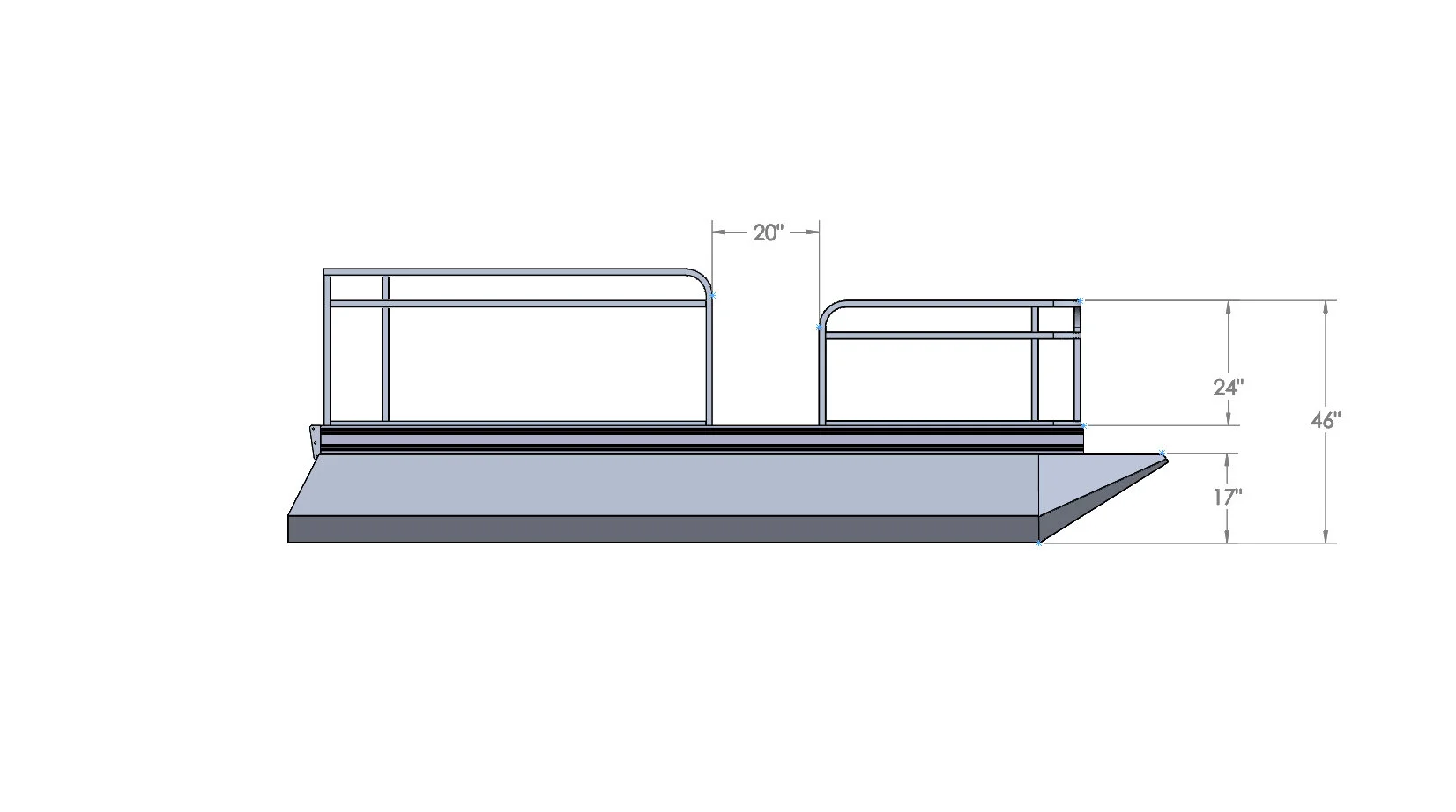 Pond-Tini 12 Series — Pond-Tini Pontoon Boats