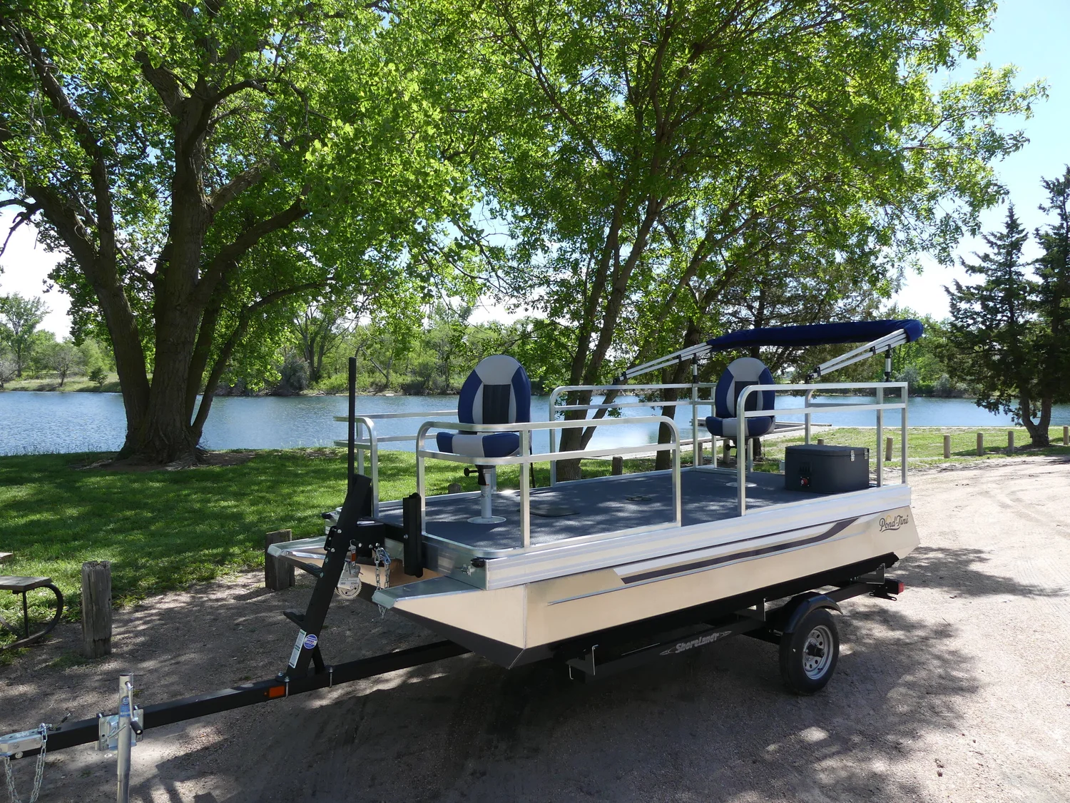 PondTini 12 Series — PondTini Pontoon Boats