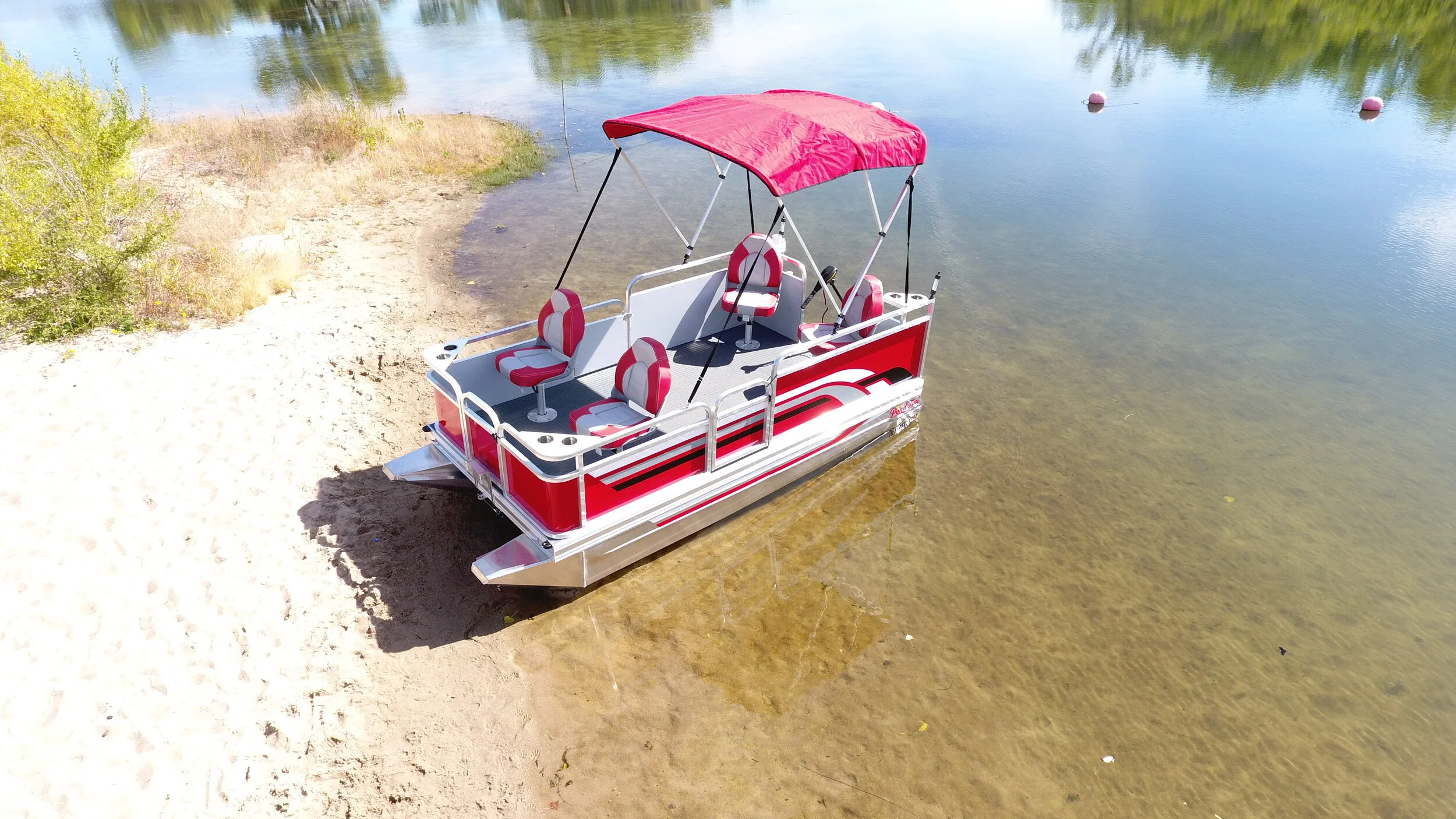 PondTini 12 Series — PondTini Pontoon Boats