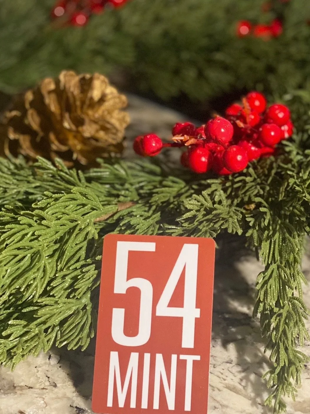 Treat you loved ones with a delicious experience at 54Mint, this Holiday season. We have gift cards available and they will shine under any Christmas tree. Just email us directly to get yours at info@54mint.com 🎁 🥂🌲