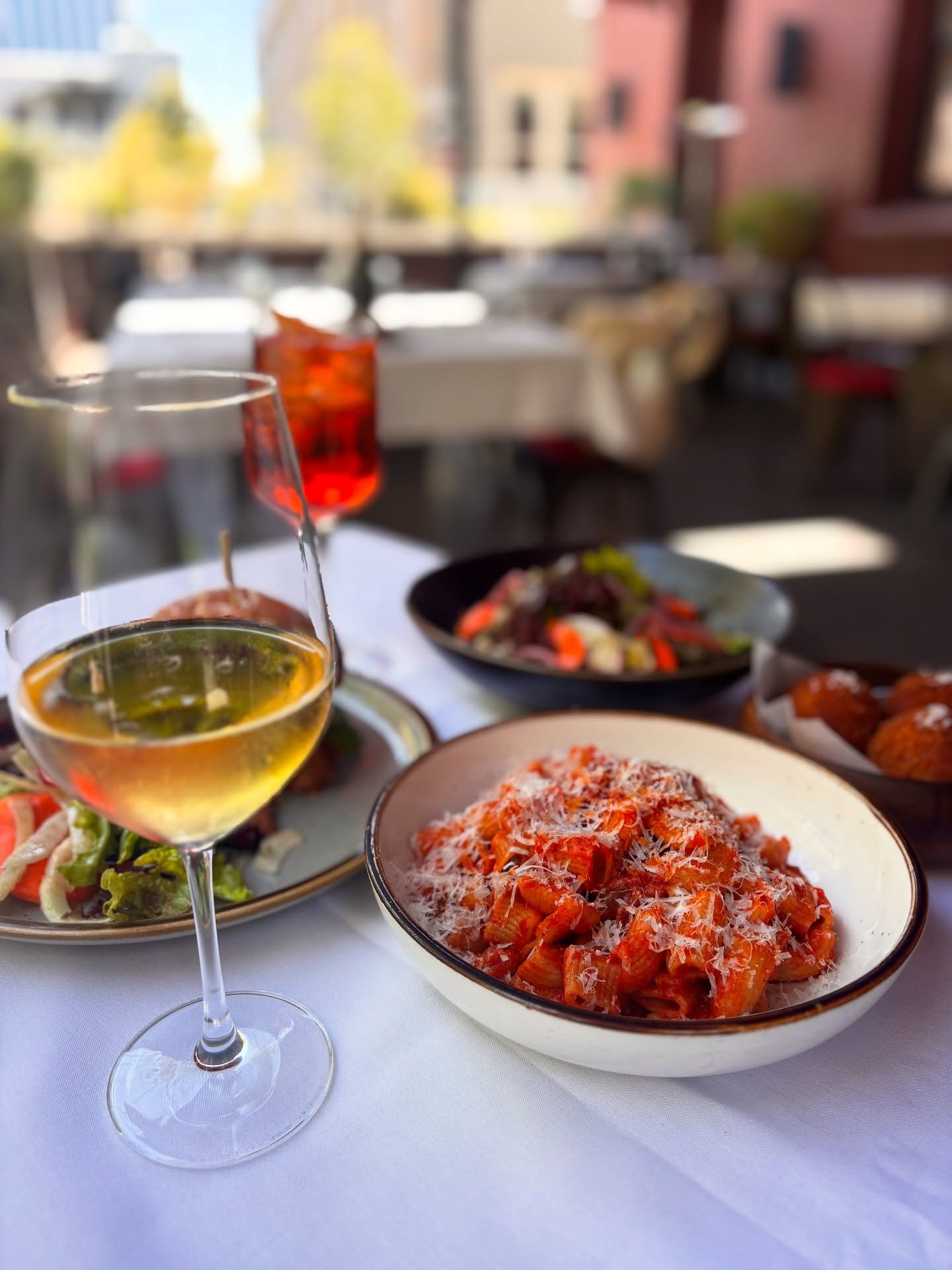 The weekend ahead! Pasta, suppl&igrave; croquettes, and exquisite Italian hospitality. Looking forward for your visit!