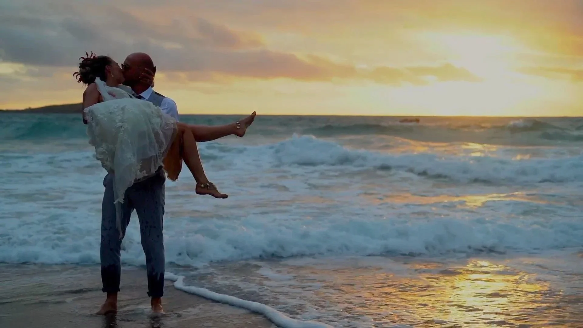 Lusty Glaze Newquay Wedding Cornwall Wedding Film