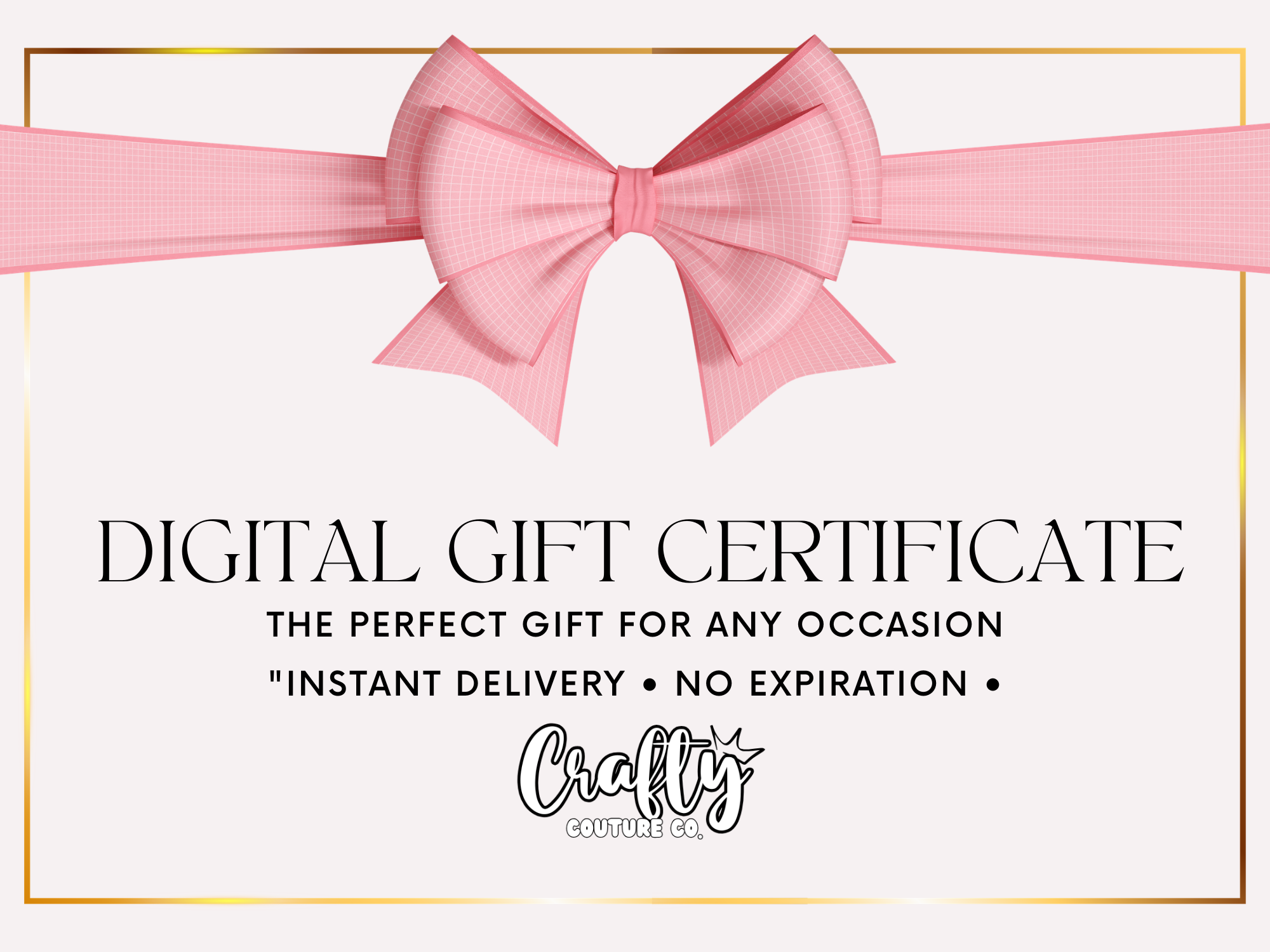 CRAFTY COUTURE CO. GIFT CARD