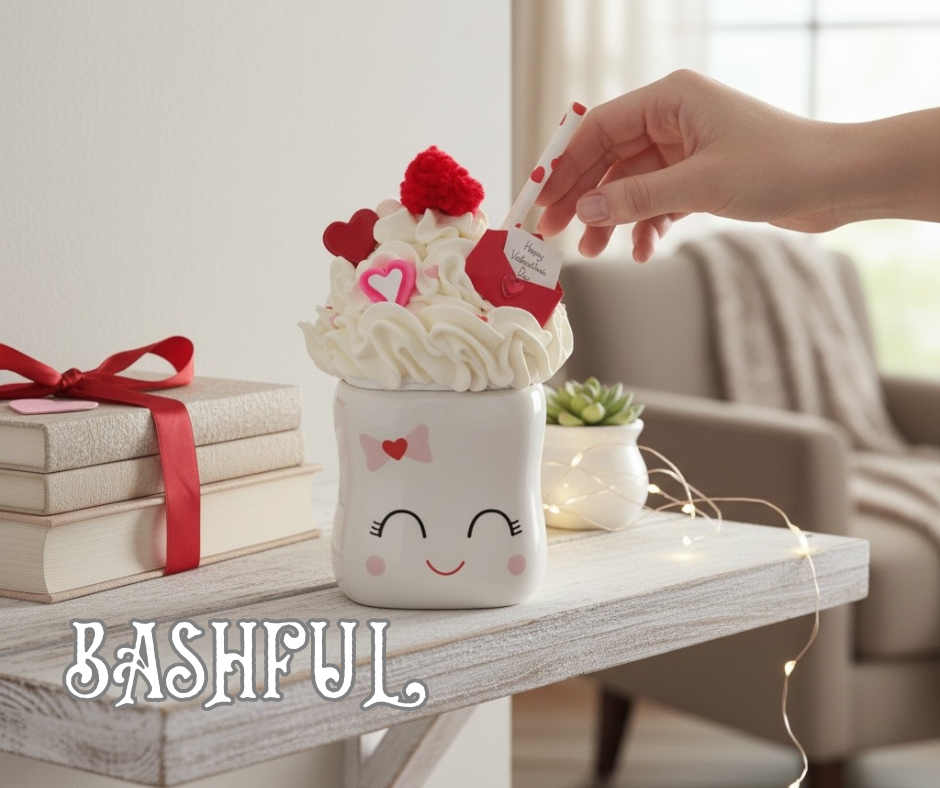 VALENTINE FAUX MUG DECORATIONS