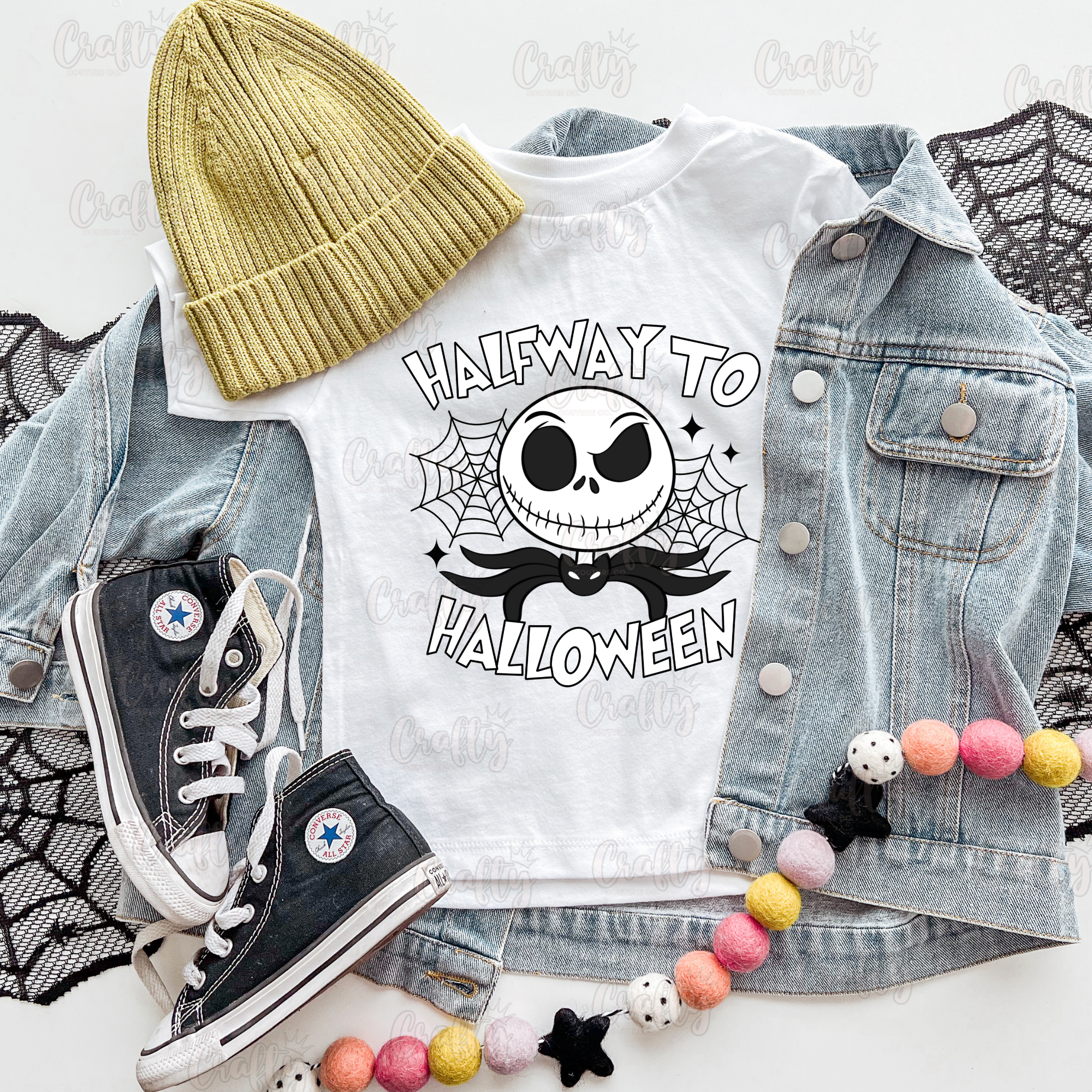 HALFWAY TO HALLOWEEN WHITE TEE.png