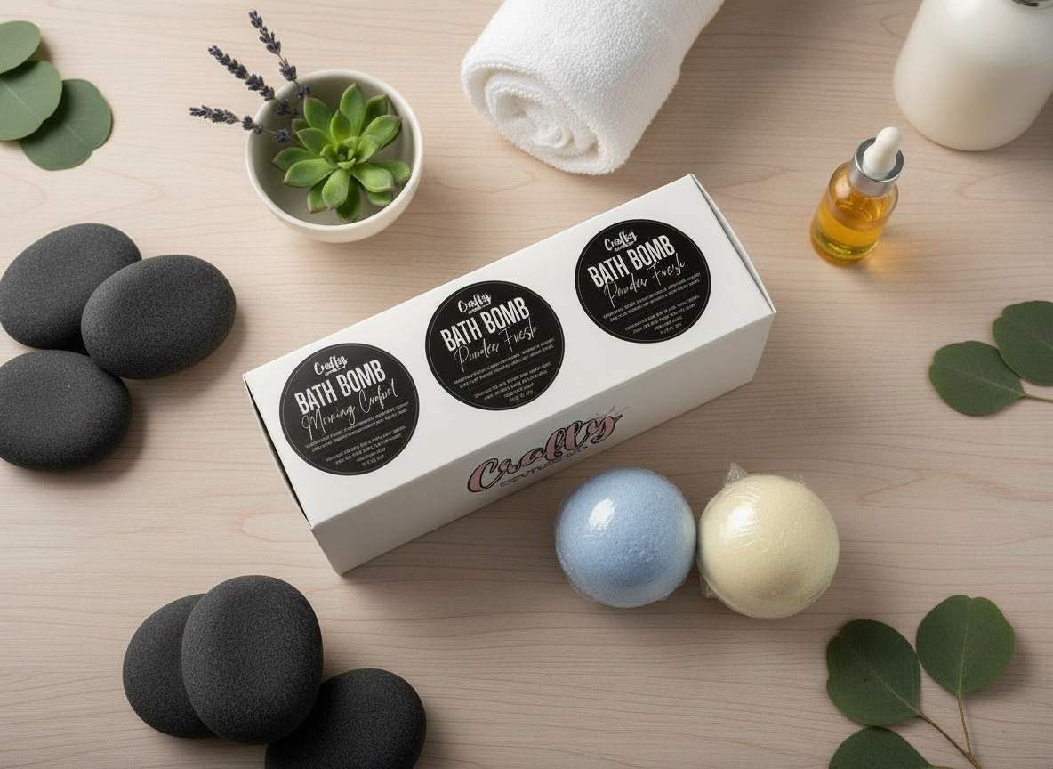 BATH BOMB BUNDLE-SET OF 3 2.5 OZ EACH