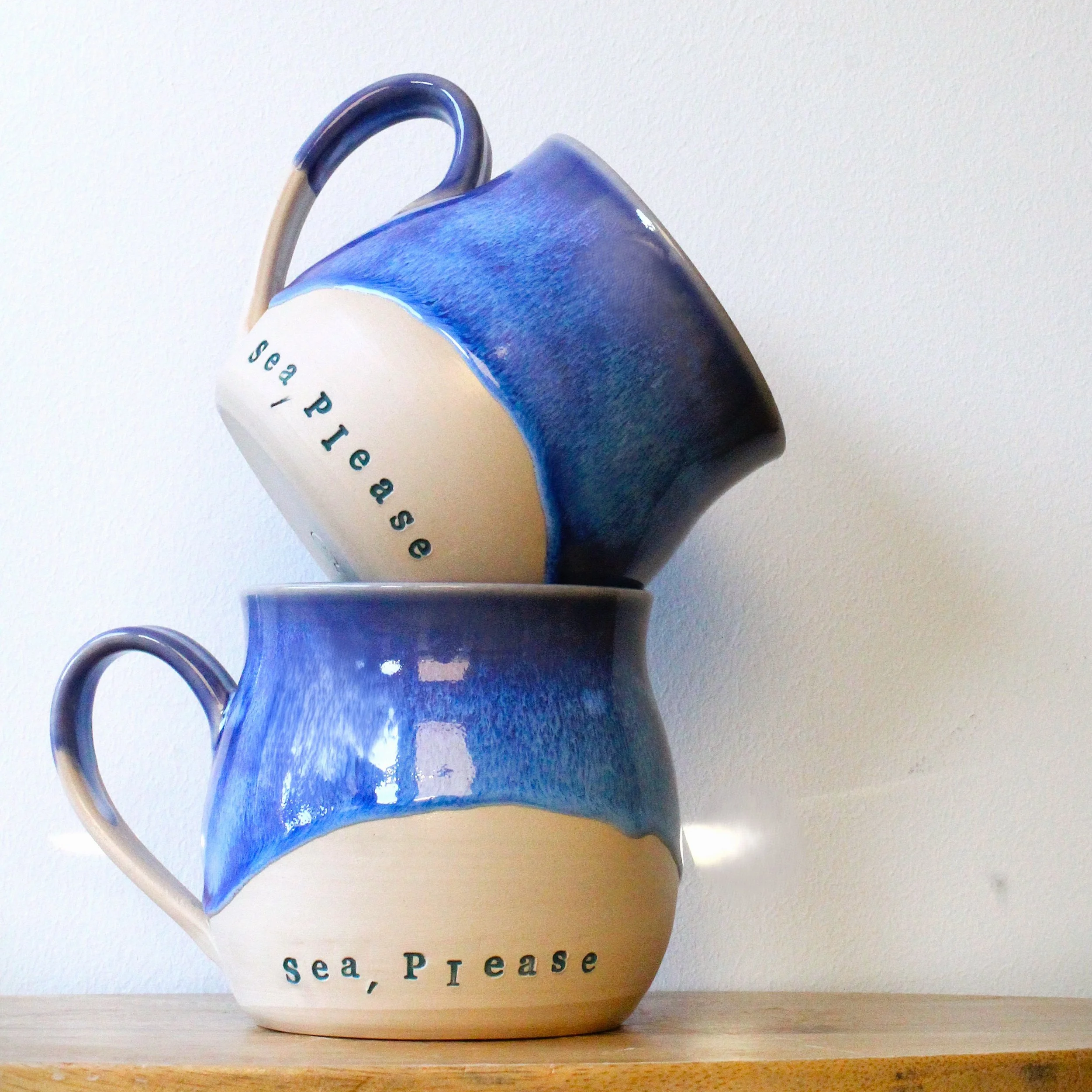 "Sea, please" mug