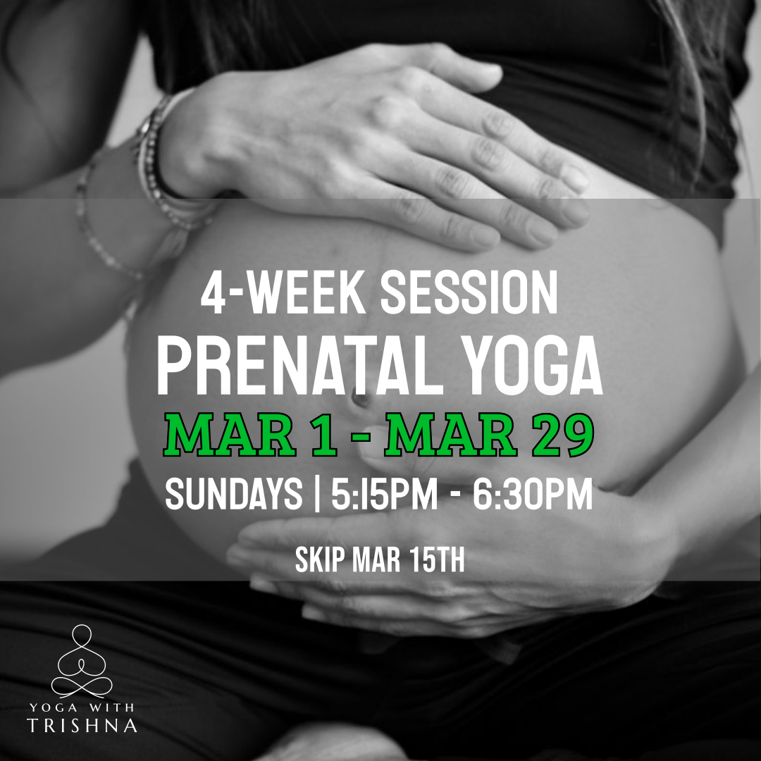 Prenatal Yoga Sessions: March 2026
