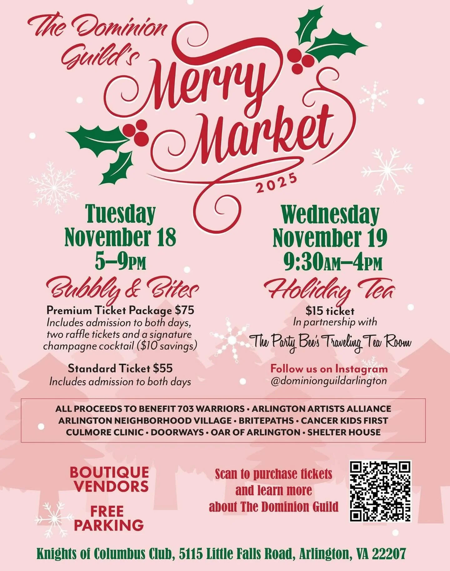 Don&rsquo;t miss the Merry Market! Holiday shopping + a great cause = the perfect way to kick off the season. We&rsquo;re thrilled to be a sponsor.