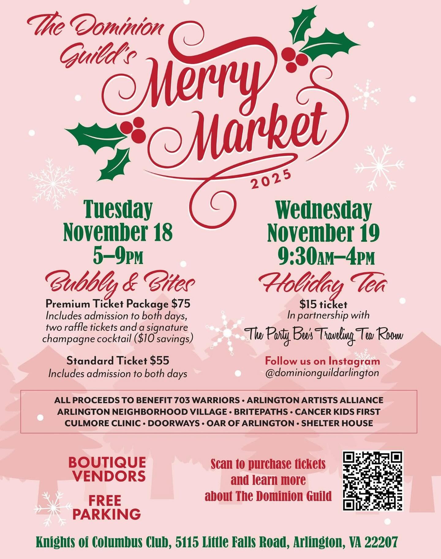 Don&rsquo;t miss the Merry Market! Holiday shopping + a great cause = the perfect way to kick off the season. We&rsquo;re thrilled to be a sponsor.