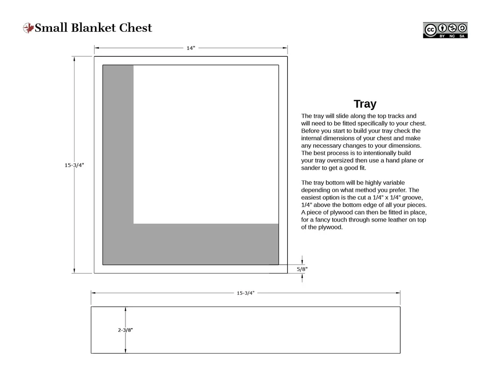 Small blanket chest redridge company