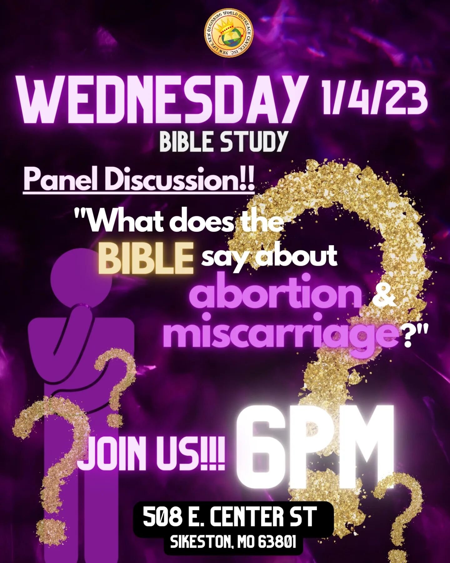 Join us this Wednesday as we talk about this topic and many more!! New Life is a safe place for open discussion, viewpoints, and experiences. We'd love to exchange the word of God with you and focus on the biblical/spiritual part of this topic! β¨οΈ Co
