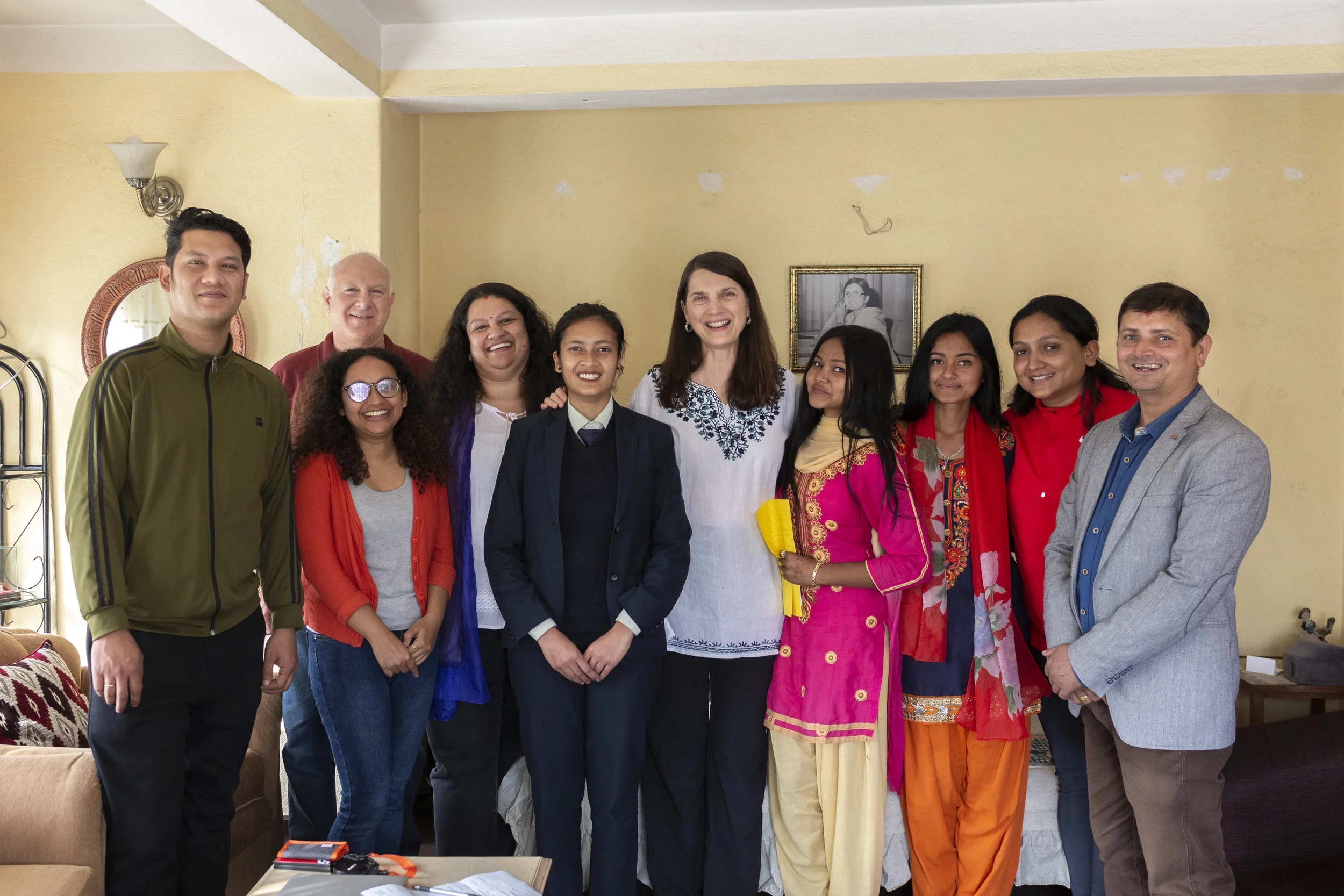 Christine, Rick &amp; Isaac Arrived in Nepal