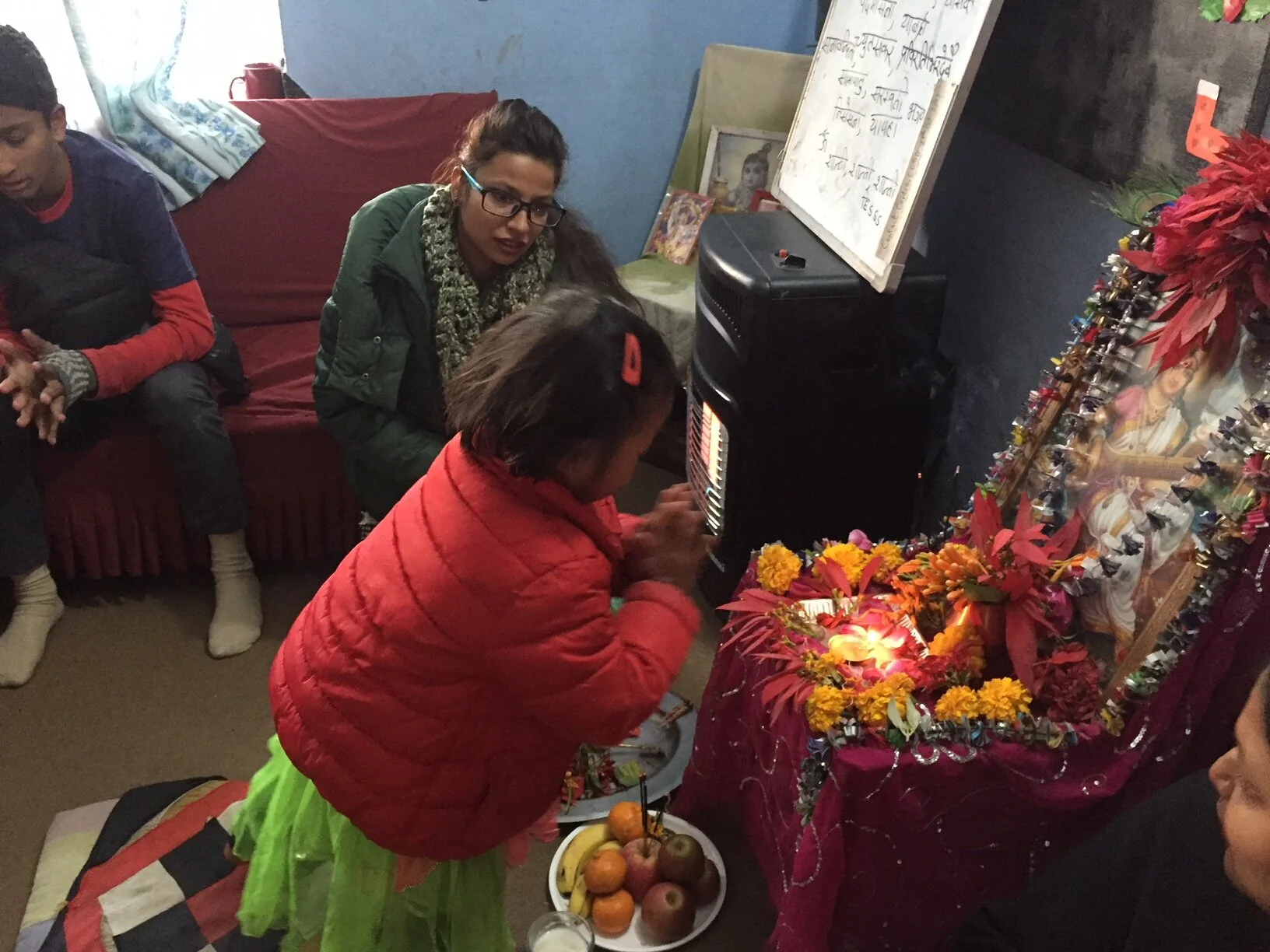 Saraswoti Puja--Our Partner BSF Fosters The Joy of Learning