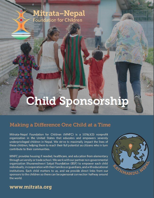 Child Sponsorship Brochure