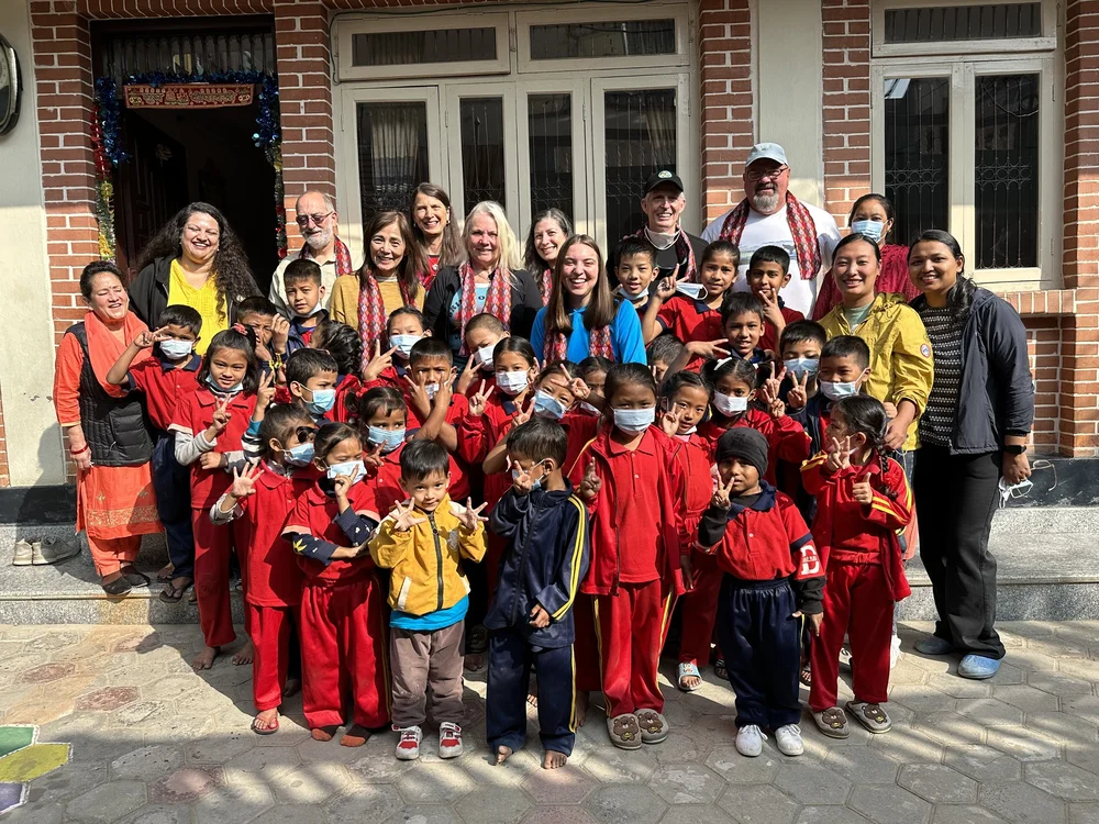 Sponsors visiting the Baleju Contact Center in 2022