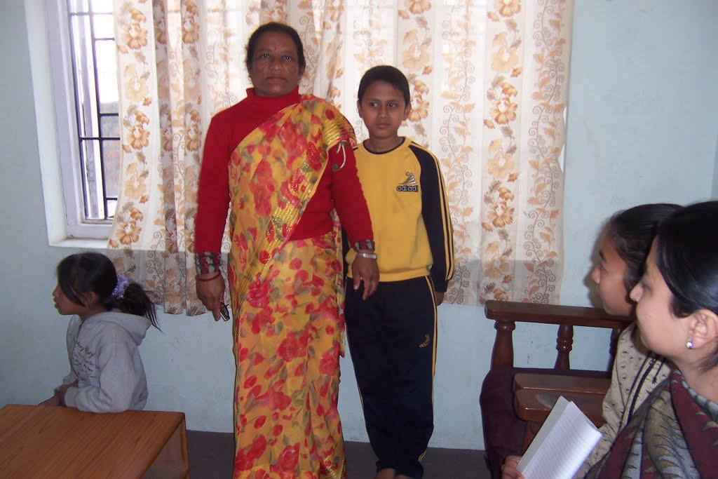 Sanjeev with his gradn mother 100_1917.JPG