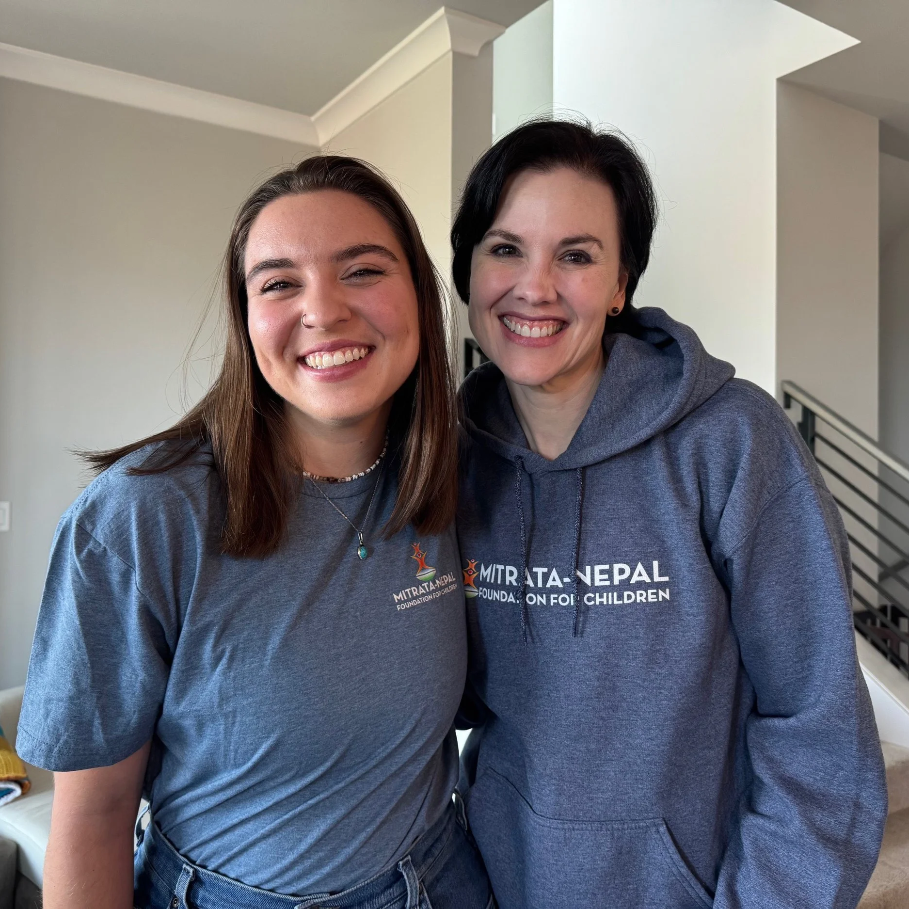 Anna &amp; Alexis in their Mitrata Merch!