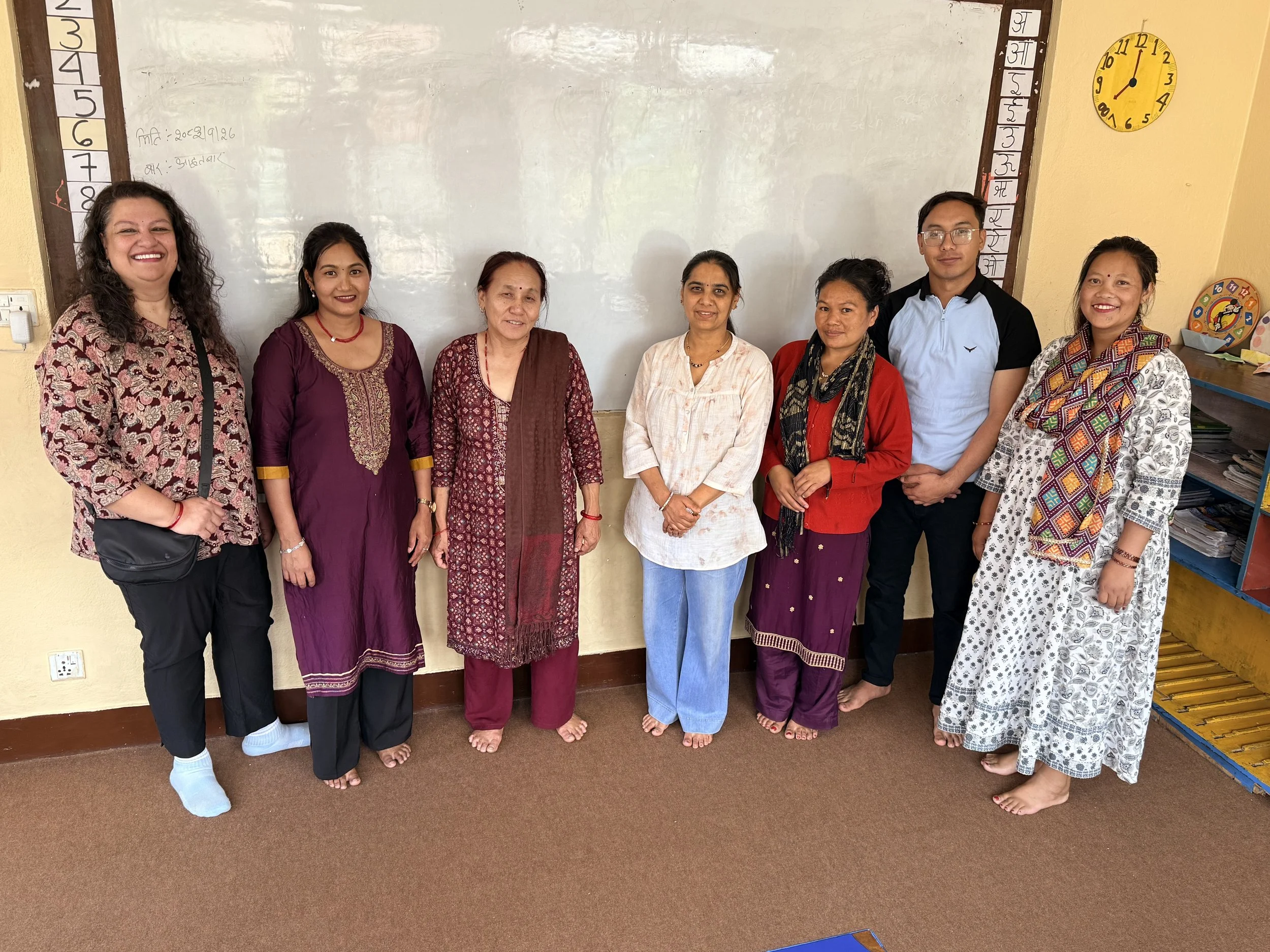Teachers &amp; Staff at Banasthali Contact Center