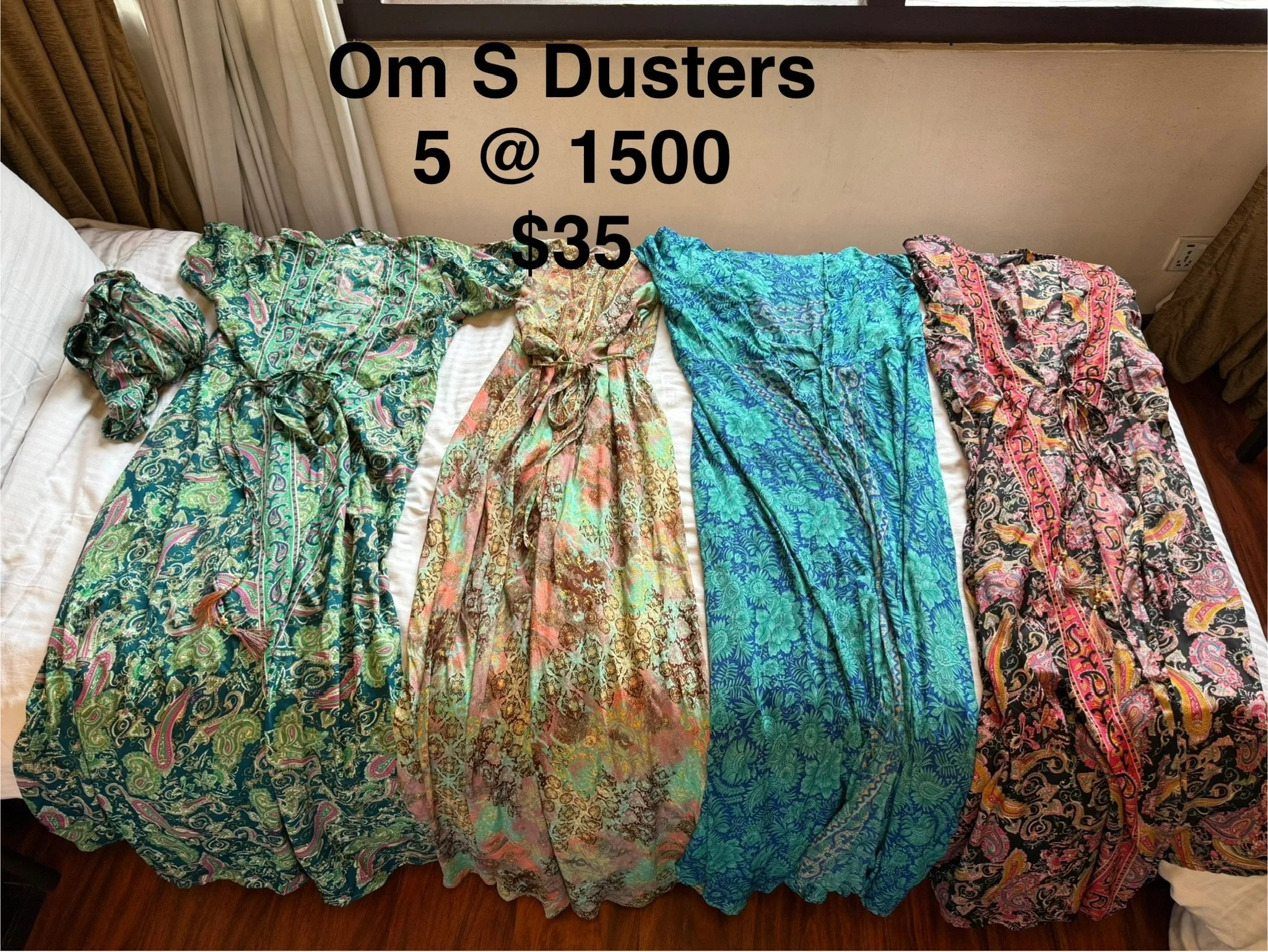 Recycled Sari Duster