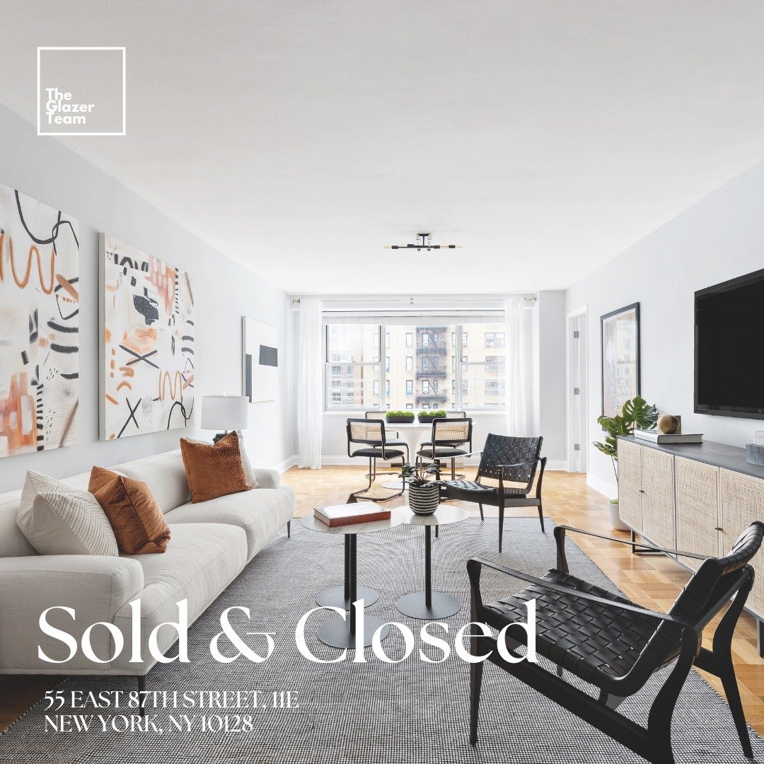 Sold &amp; Closed | 55 East 87th Street, 11E⁠
⁠
Thrilled to announce the successful closing of this exceptional home! This unique Flex 3 Bed 2 Bath is nestled in the heart of Carnegie Hill, just one block from Central Park.⁠
⁠
Last asking: $1,699,000