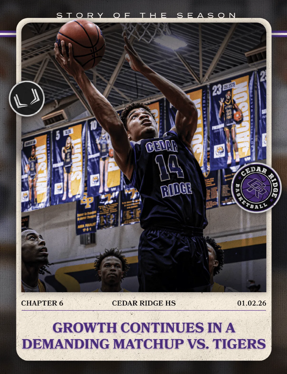 CEDAR RIDGE HS BASKETBALL CHAPTER 6