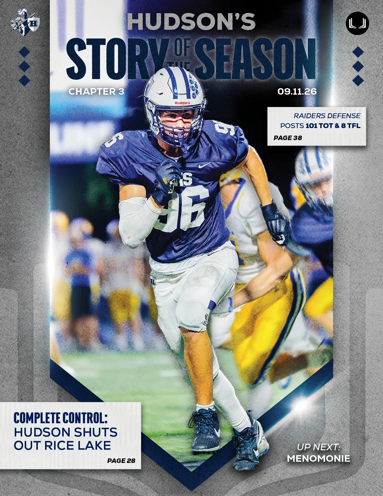 Hudson HS Football - Ch. 3