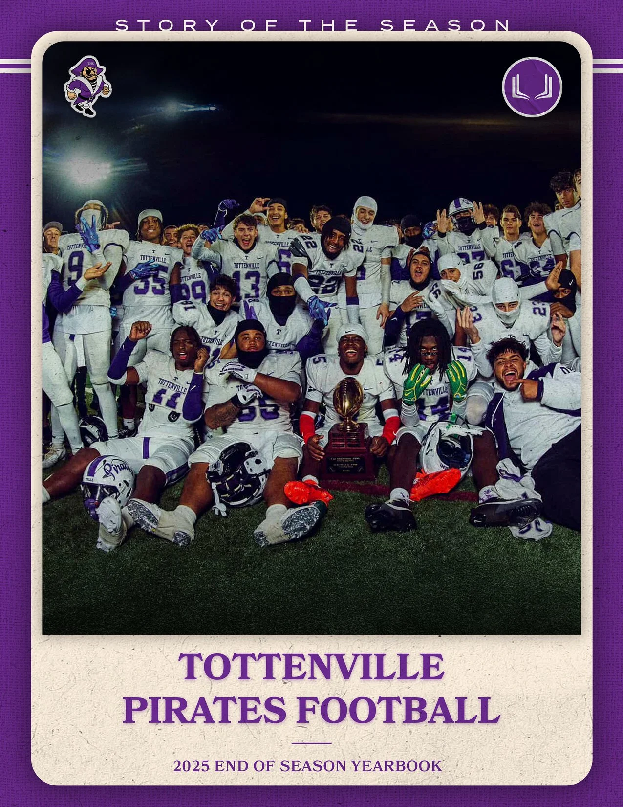TOTTENVILLE HS FOOTBALL 2025 YEARBOOK