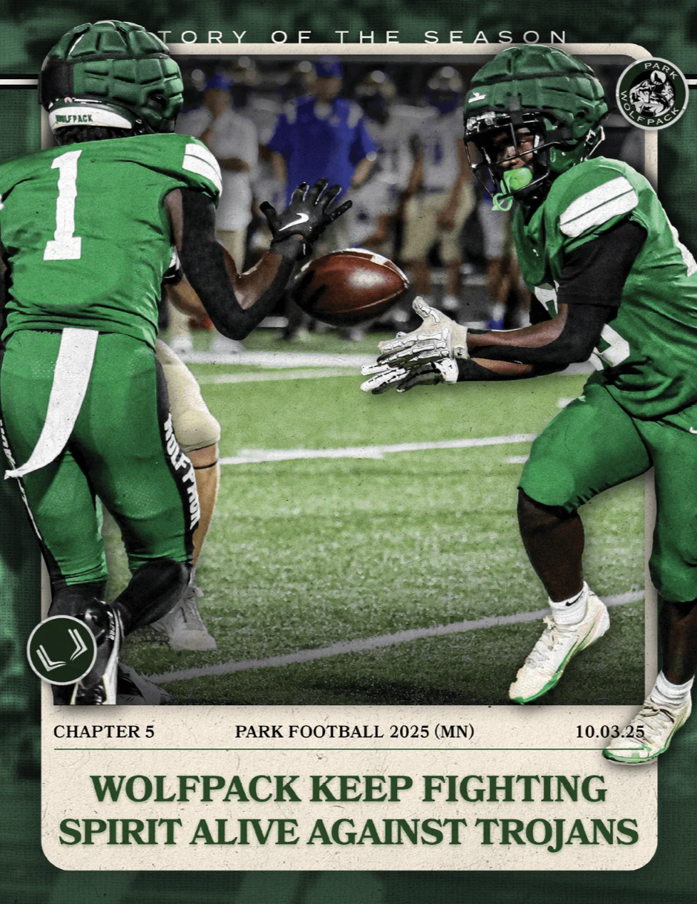PARK HS FOOTBALL CHAPTER 5