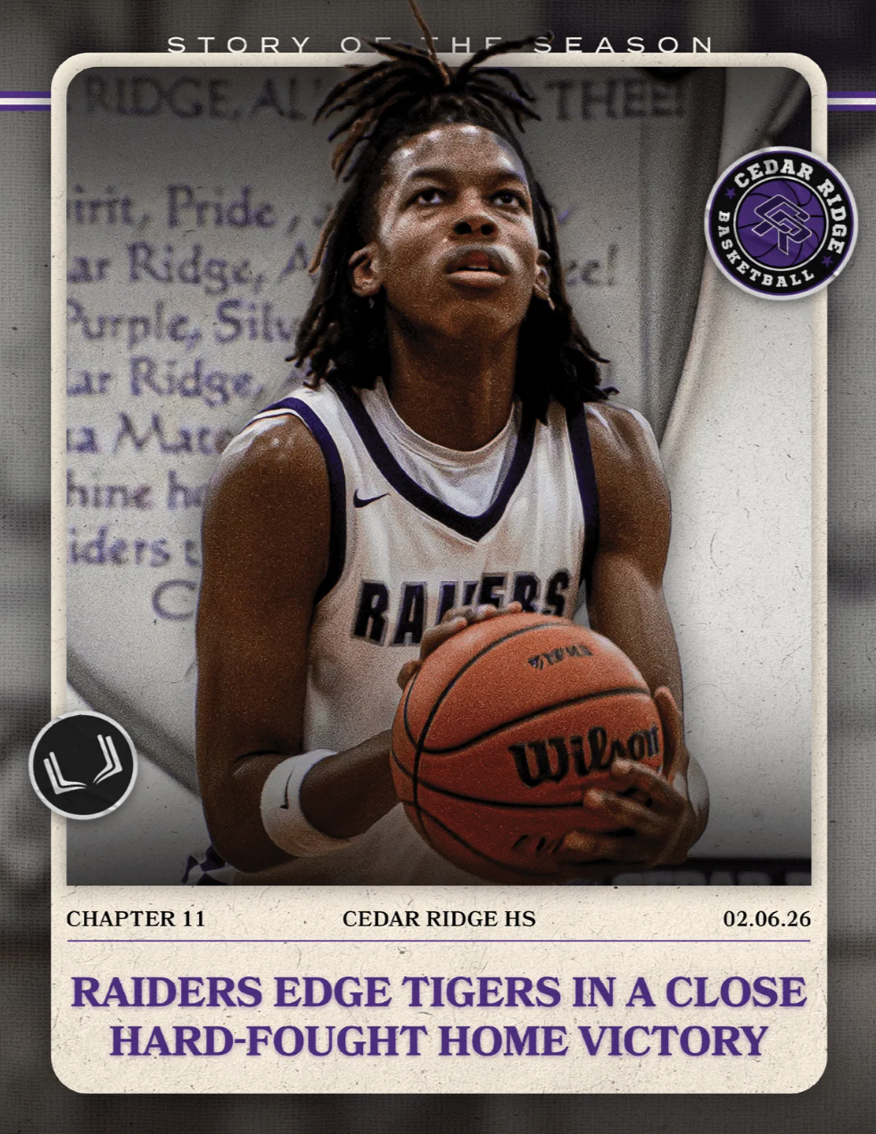 CEDAR RIDGE HS BASKETBALL CHAPTER 11
