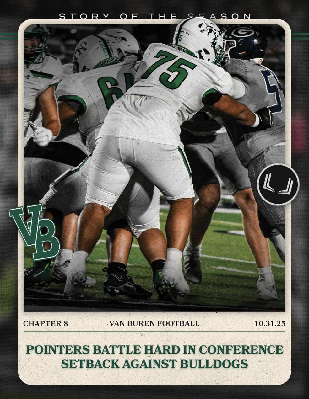 VAN BUREN HS FOOTBALL CHAPTER 8
