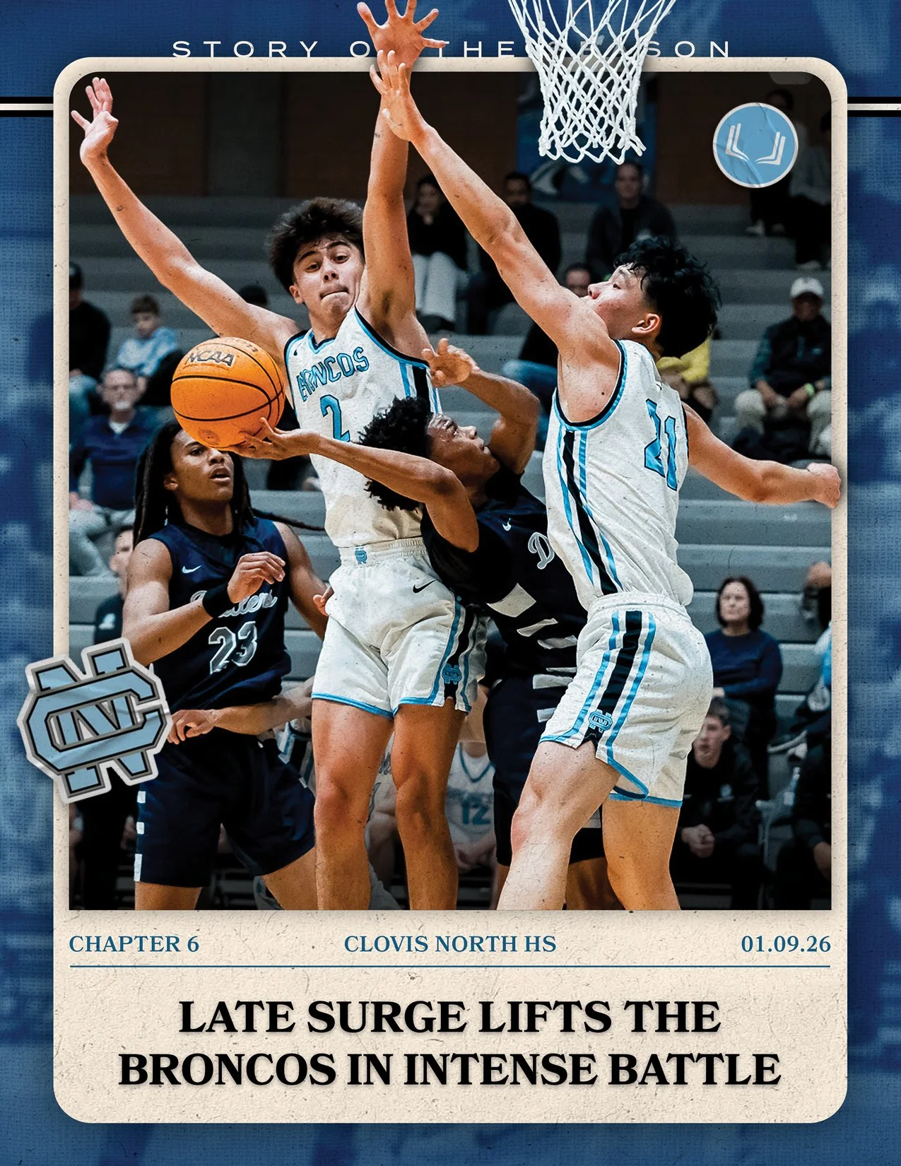 CLOVIS NORTH HS BASKETBALL CHAPTER 6