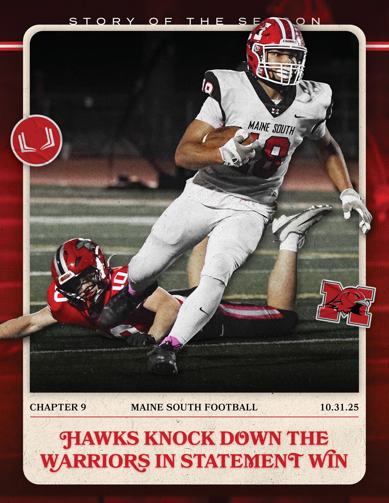 MAINE SOUTH HS FOOTBALL CHAPTER 9
