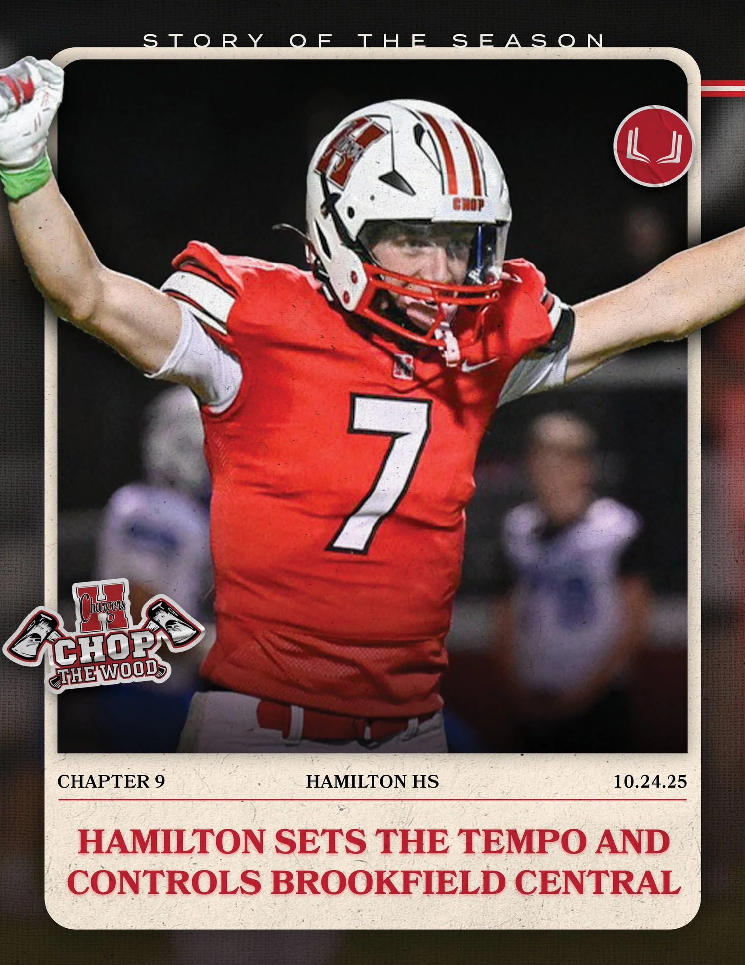Football Store Hamilton Hamilton HS Football (WI) — Story It