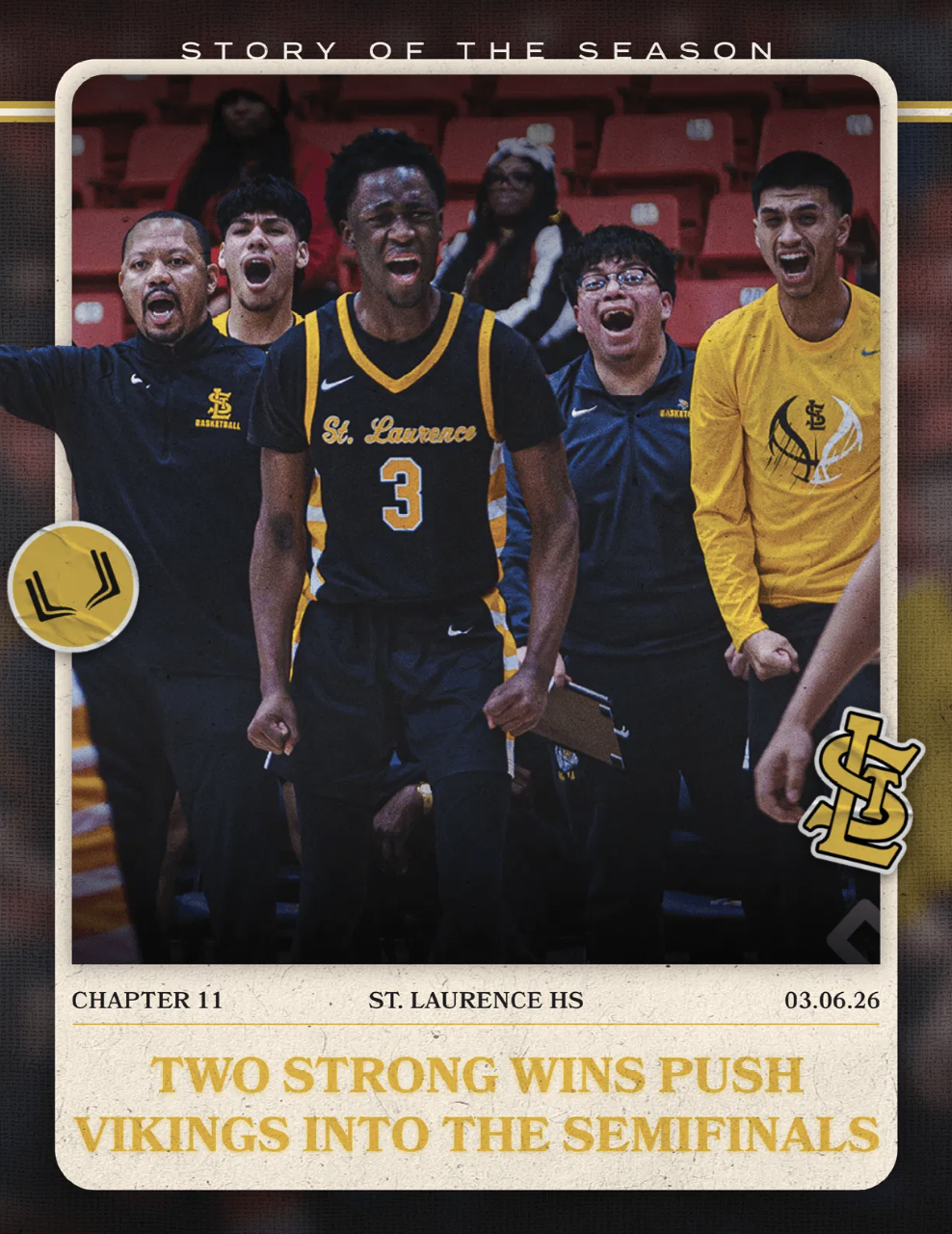 ST. LAURENCE HS BASKETBALL CHAPTER 11