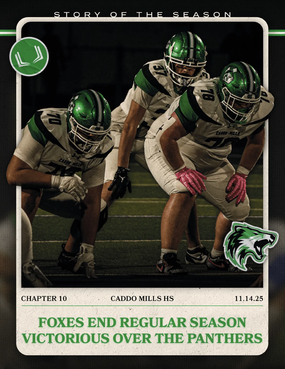 CADDO MILLS HS FOOTBALL CHAPTER 10