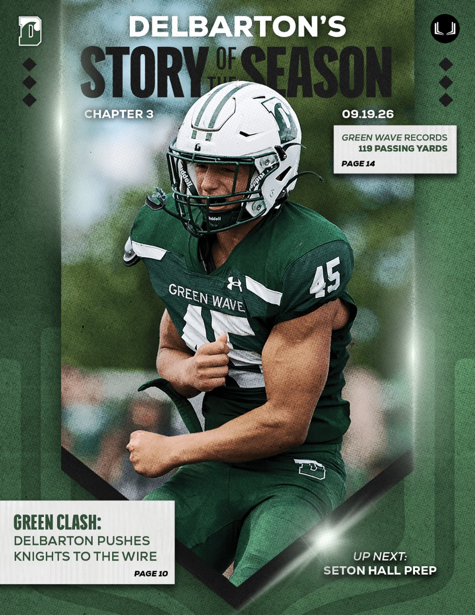 Delbarton Football 2026 - Ch. 3