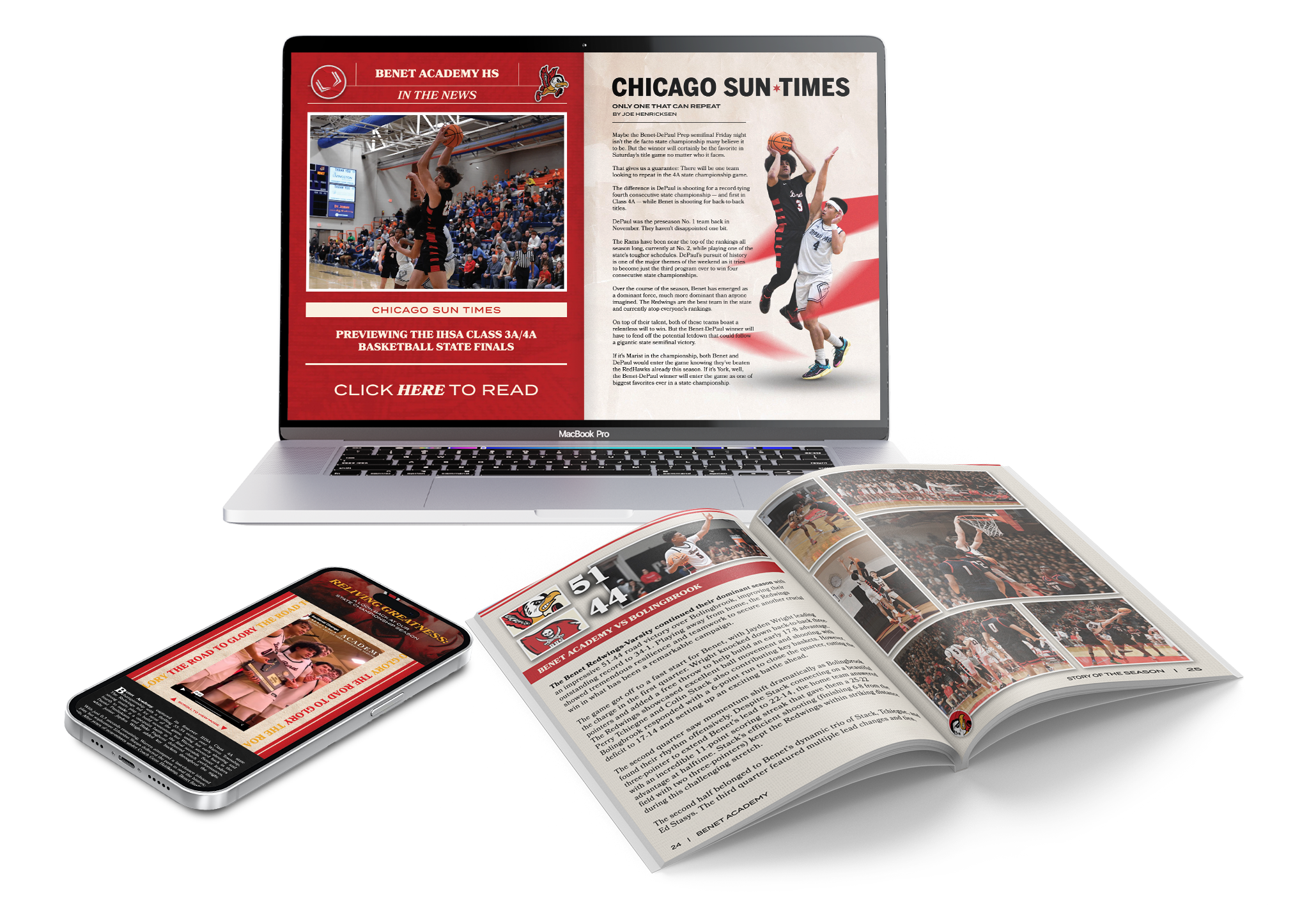 create a game day program