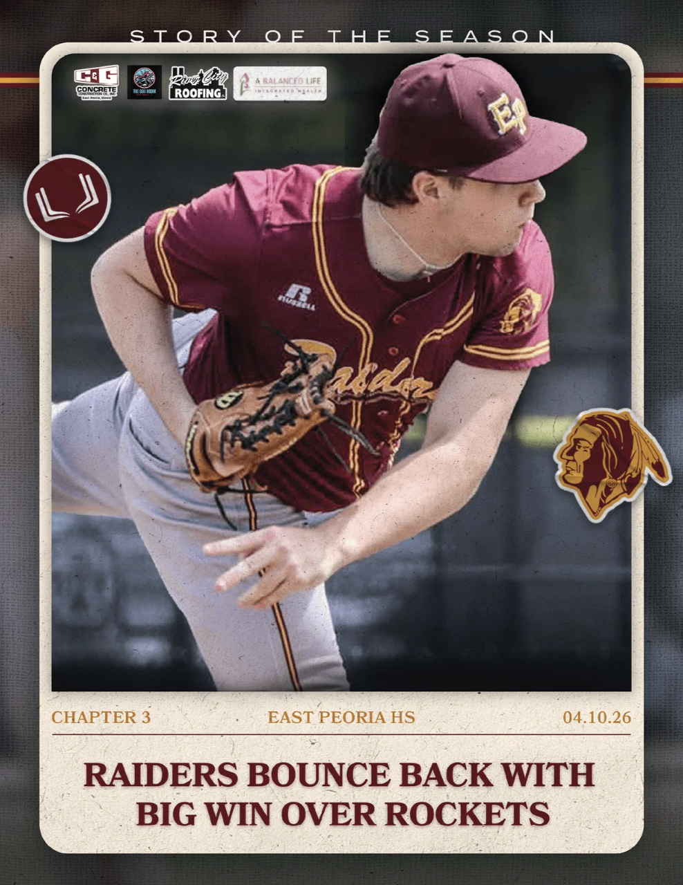 EAST PEORIA HS BASEBALL CHAPTER 3