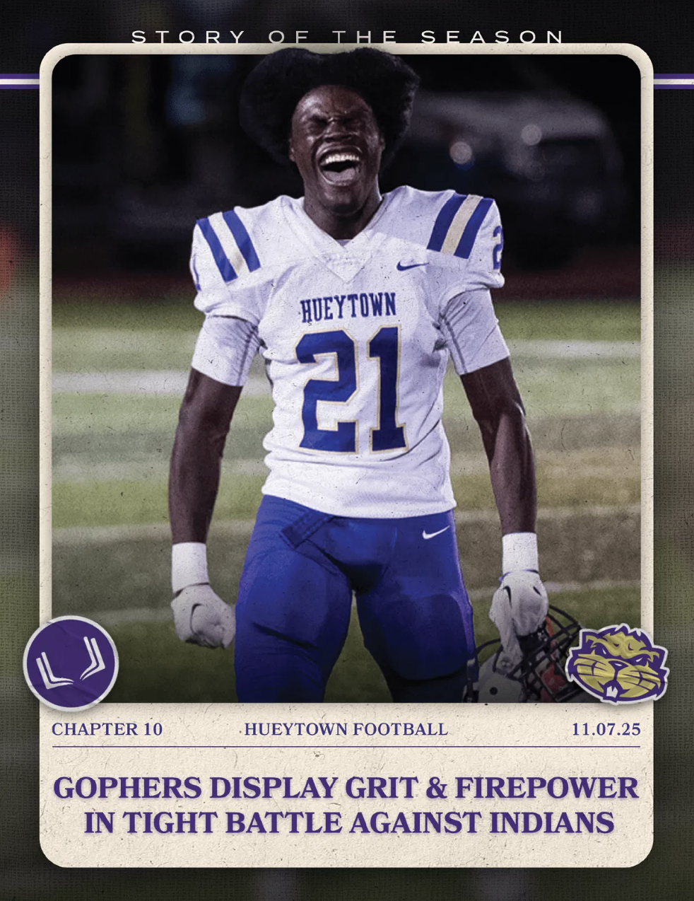 HUEYTOWN HS FOOTBALL CHAPTER 10
