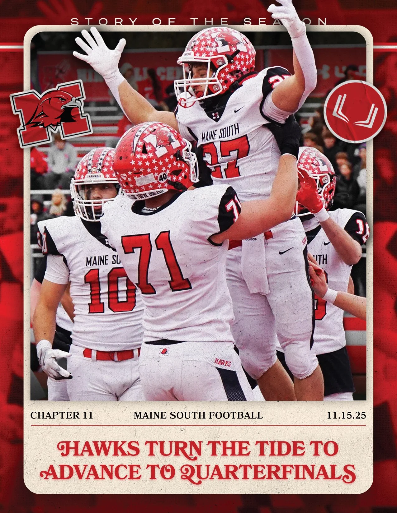 MAINE SOUTH HS FOOTBALL CHAPTER 11