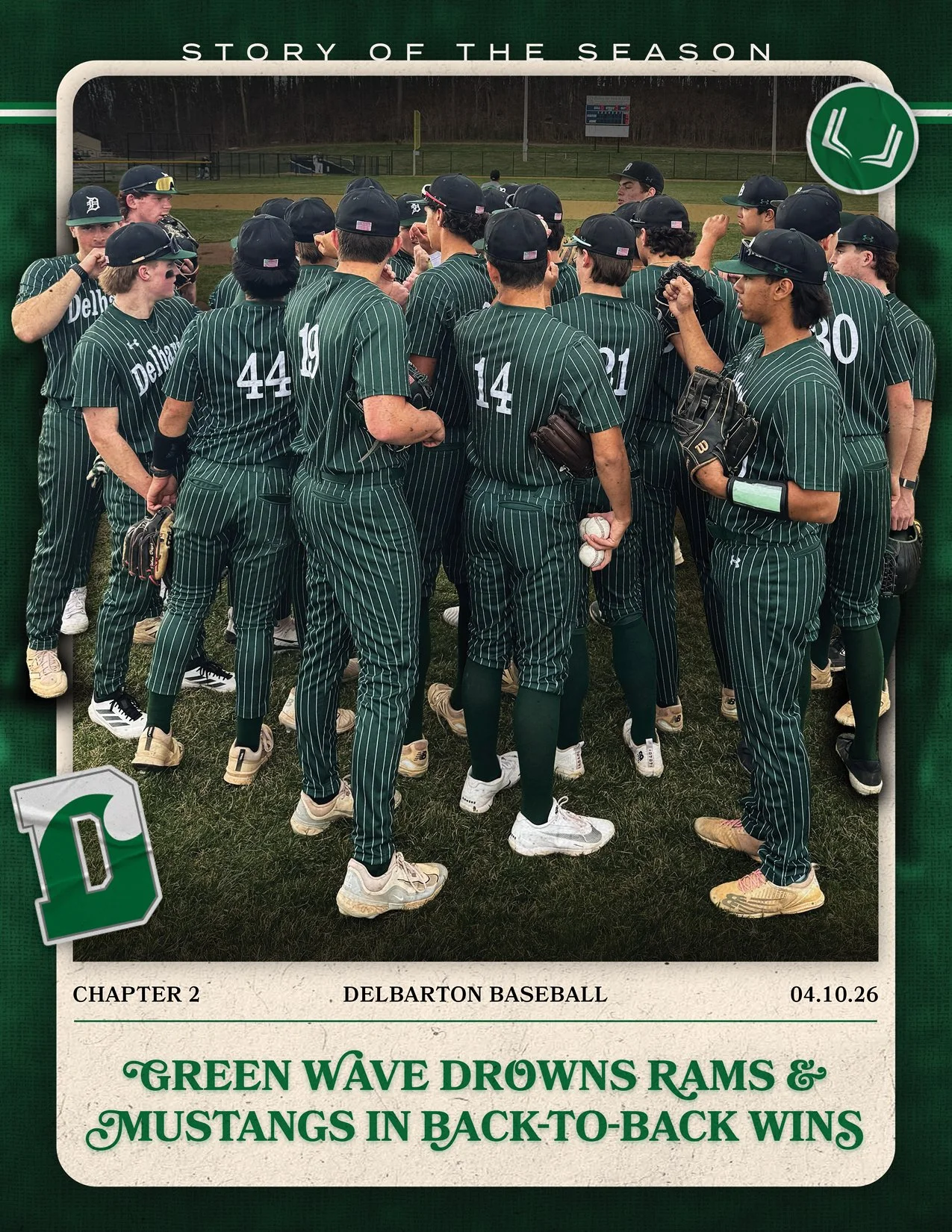 DELBARTON BASEBALL CHAPTER 2