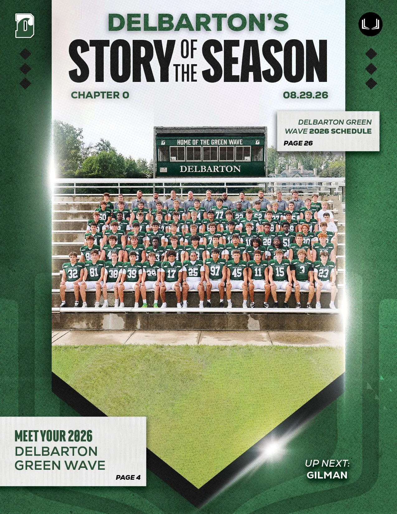 Delbarton Football 2026 Ch. 0